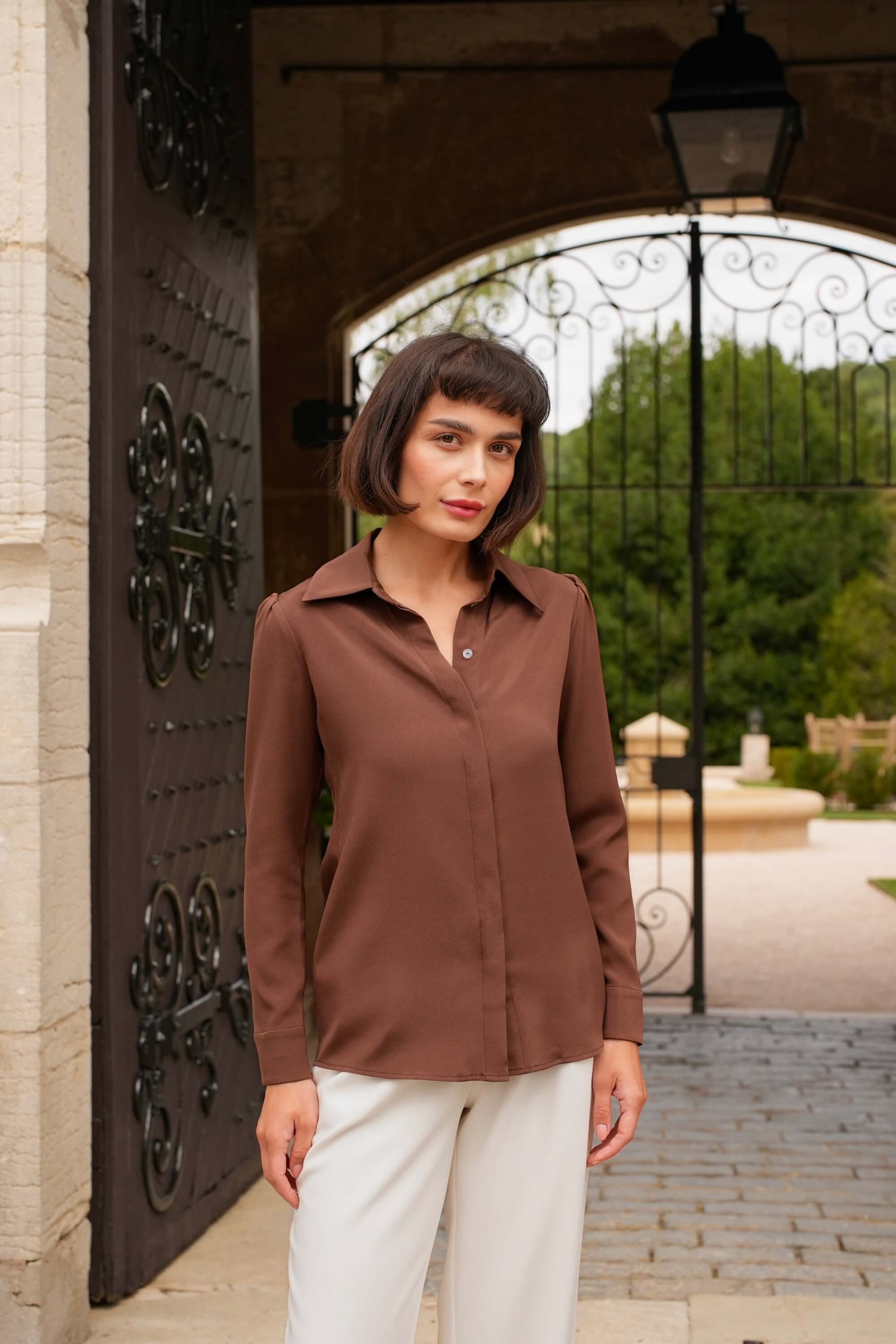Alexandra Silk Blouse - Image 10