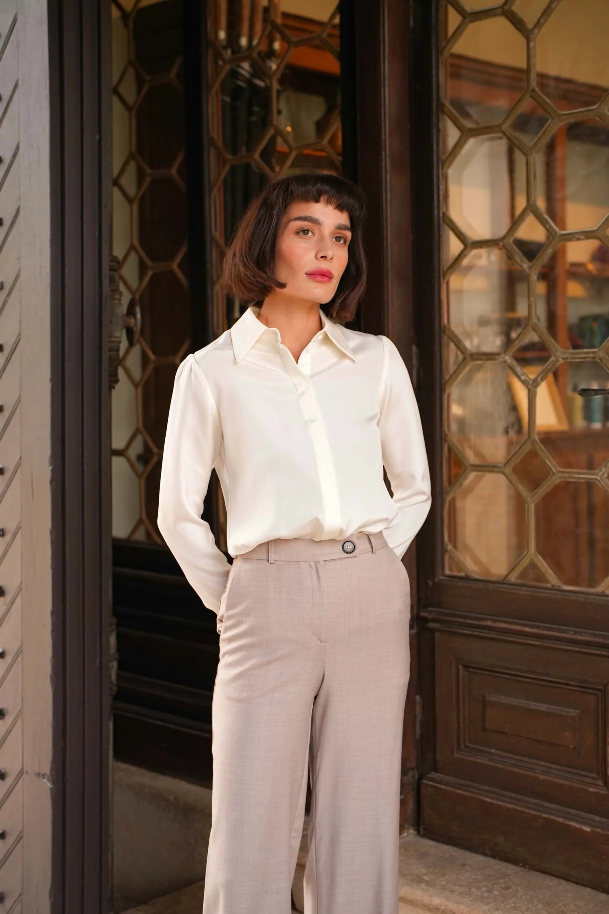 Alexandra Silk Blouse - Image 4