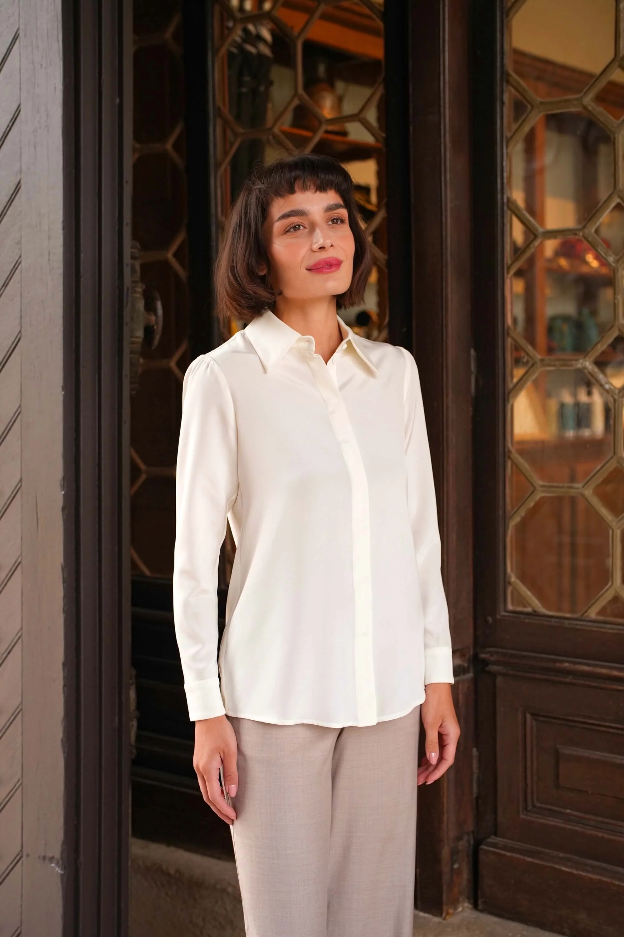 Alexandra Silk Blouse - Image 5