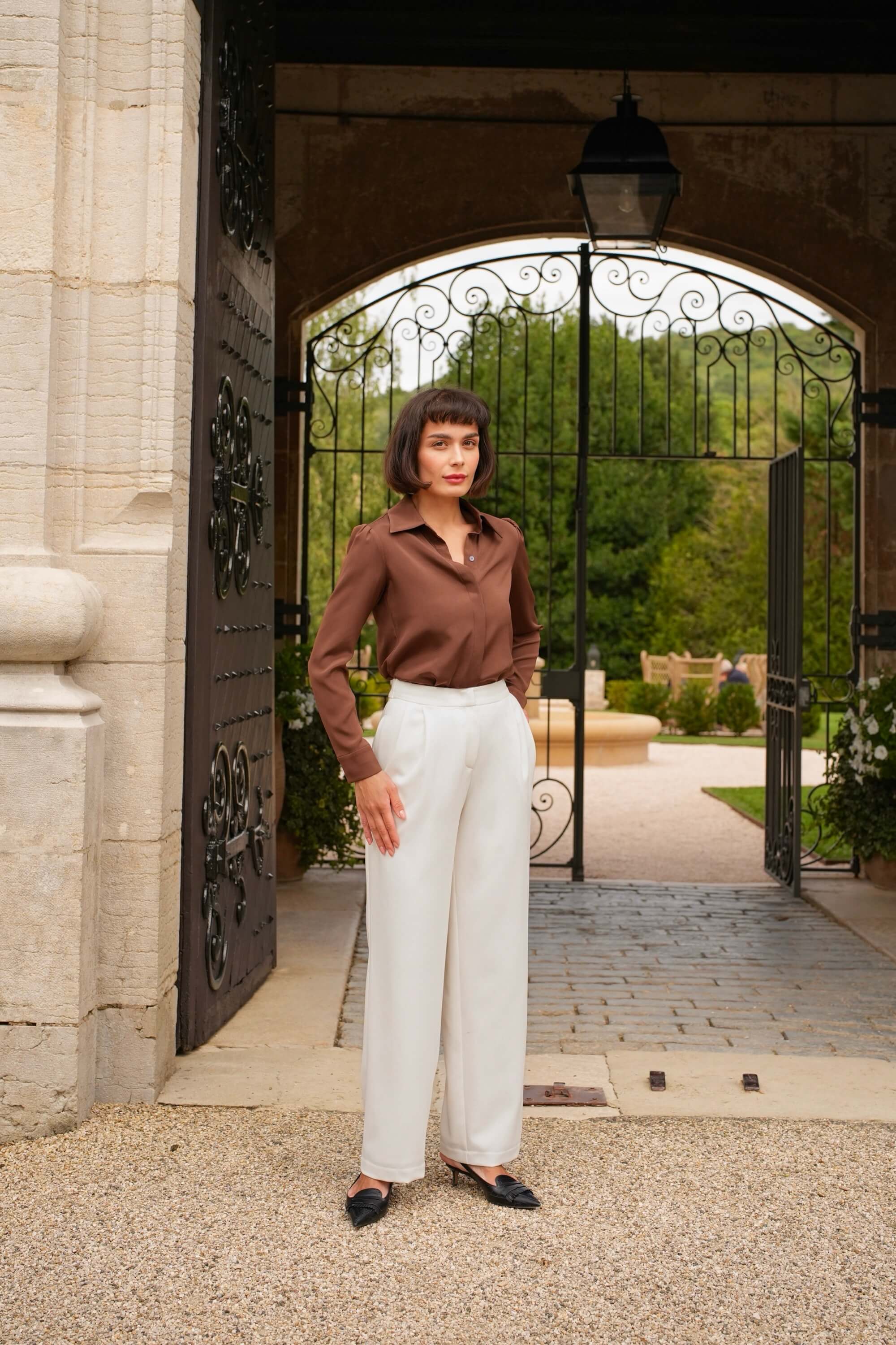 Alexandra Silk Blouse - Image 9