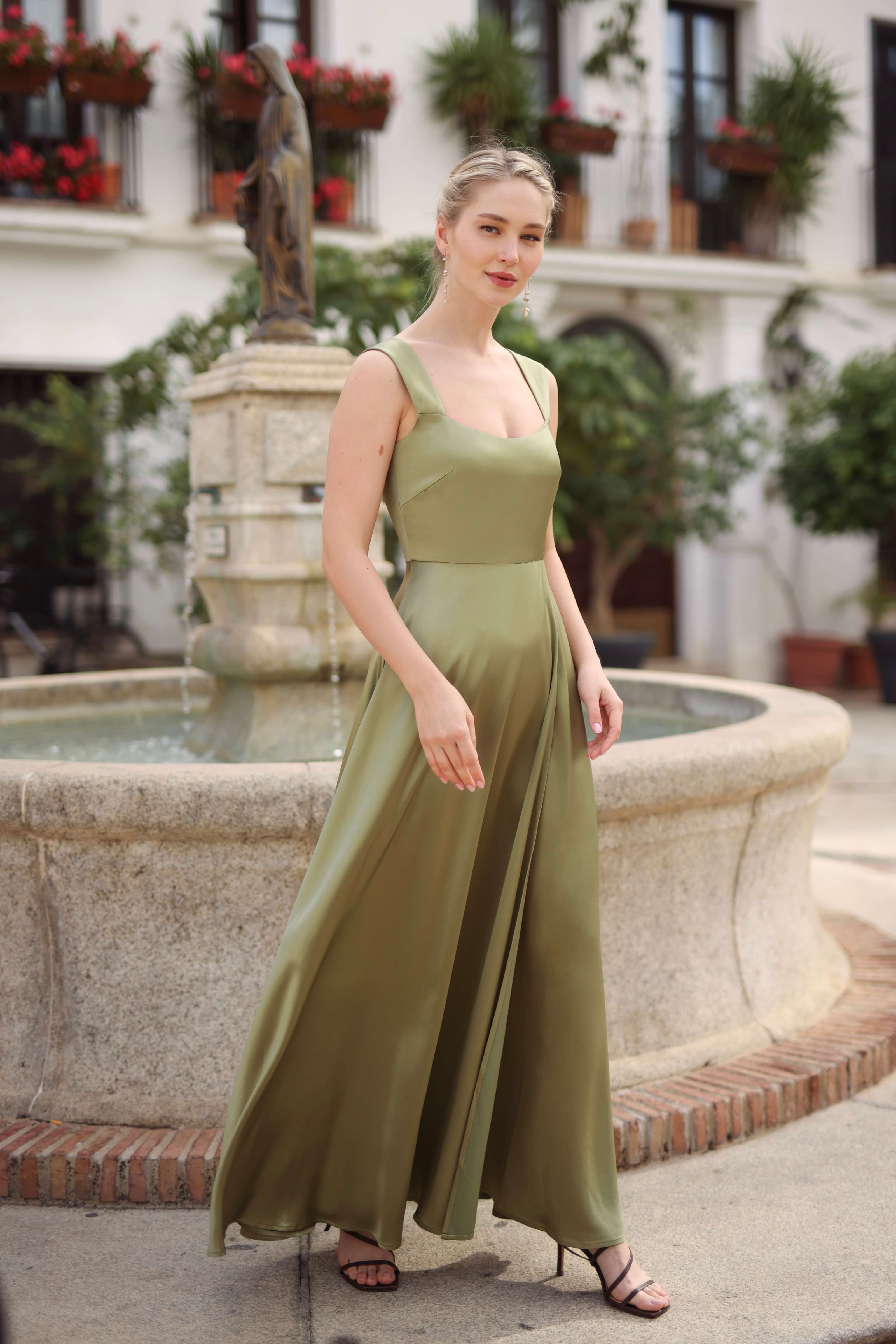 Cezanne Triacetate Dress - Image 10