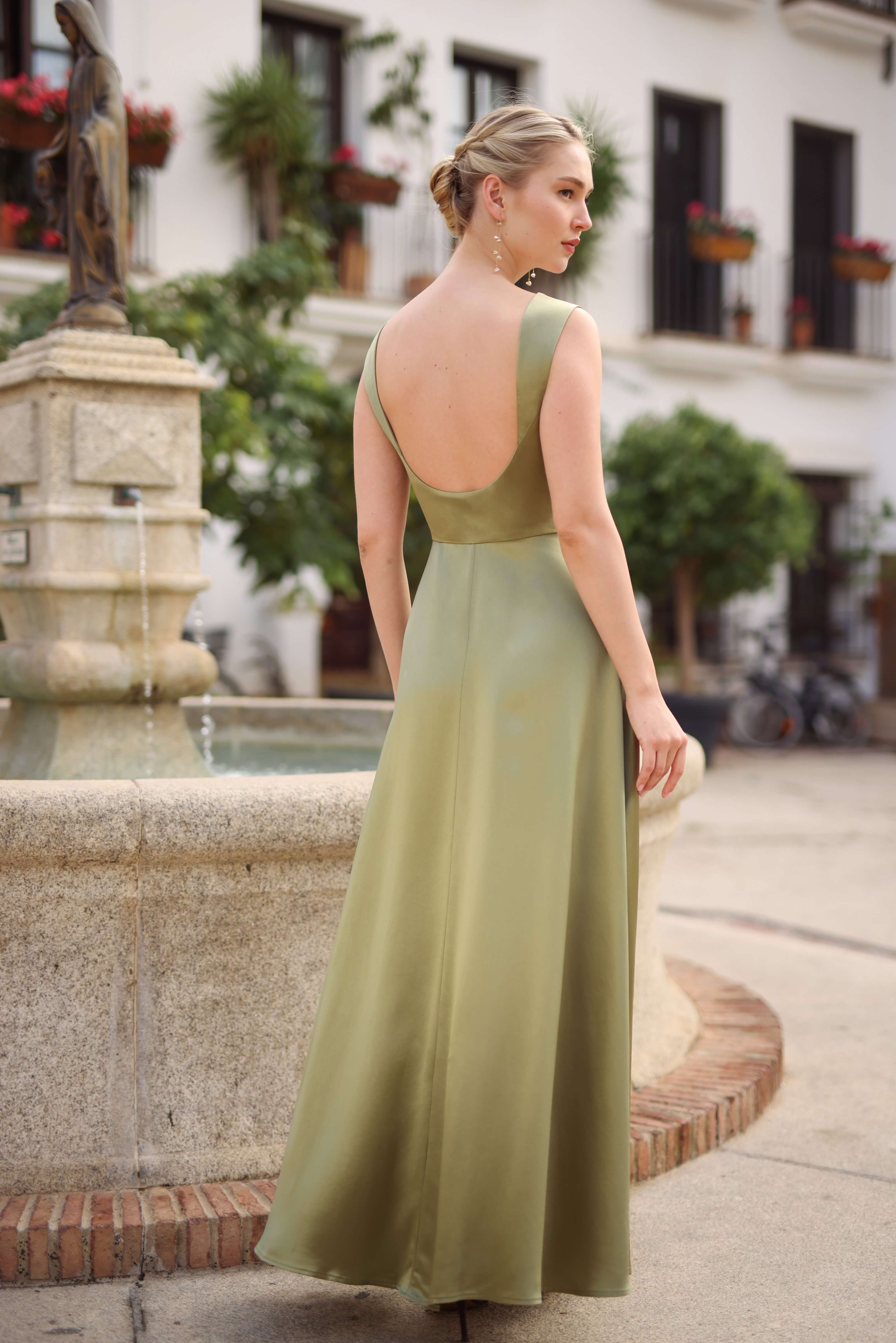 Cezanne Triacetate Dress - Image 11