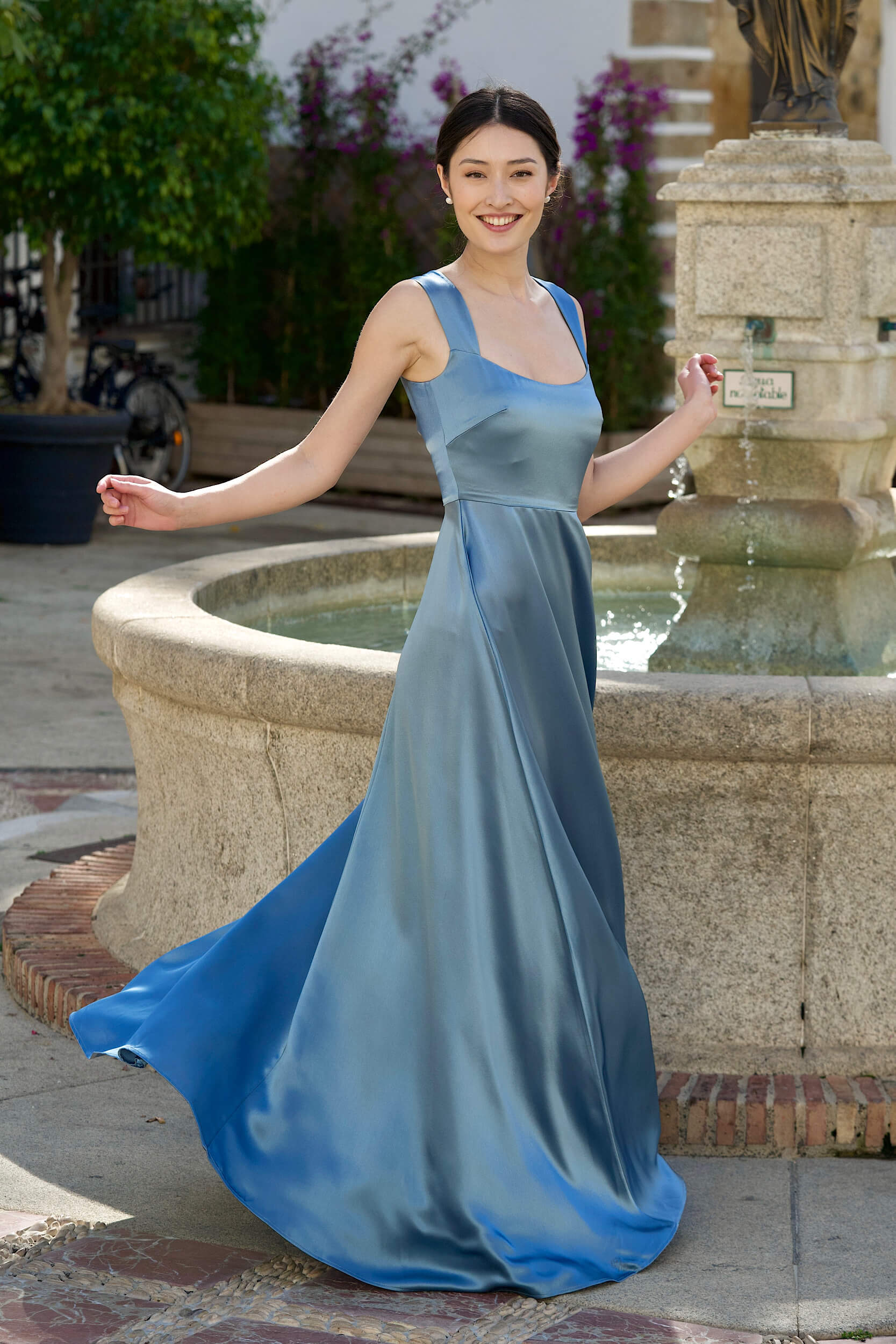 Cezanne Triacetate Dress - Image 19