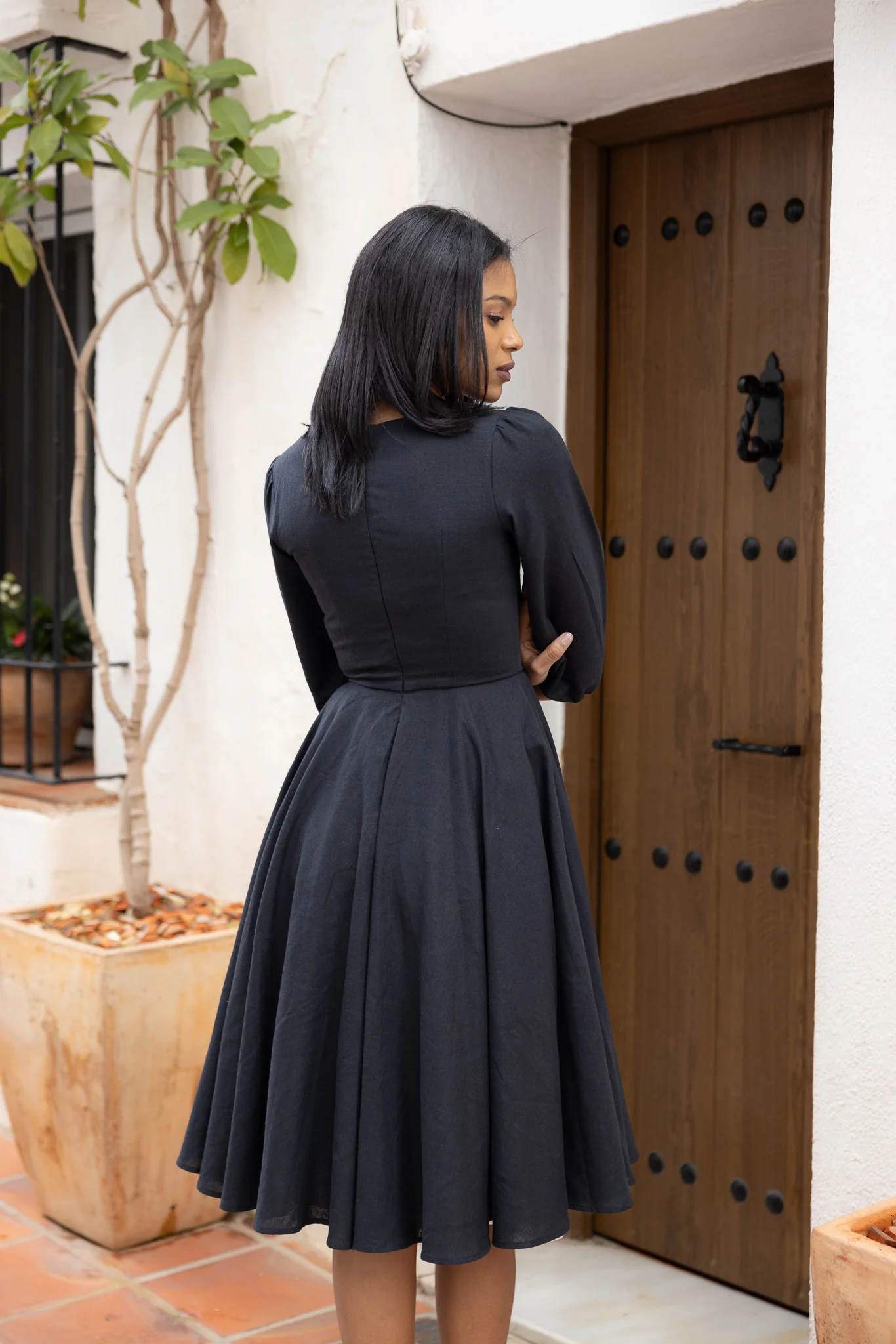 Bardetta Linen Dress - Image 5