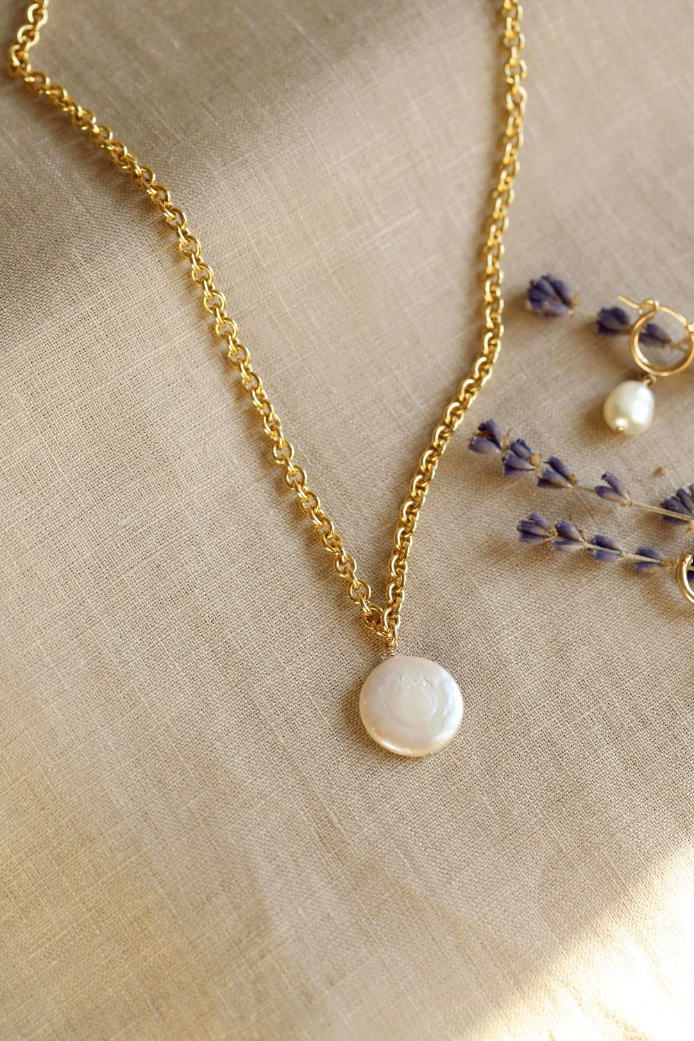 Clair de Lune Pearl Necklace - Image 4