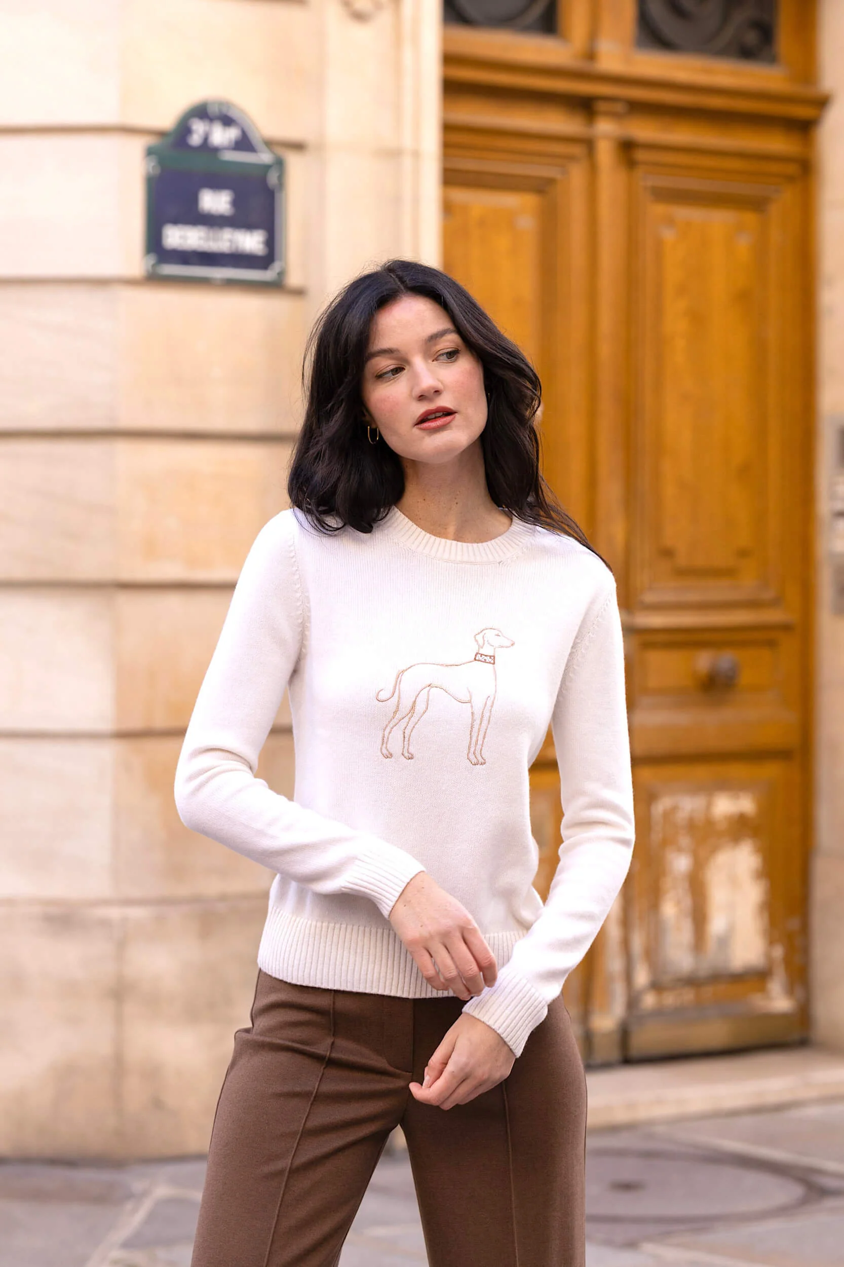 Oliver Wool Cashmere Sweater - Image 3