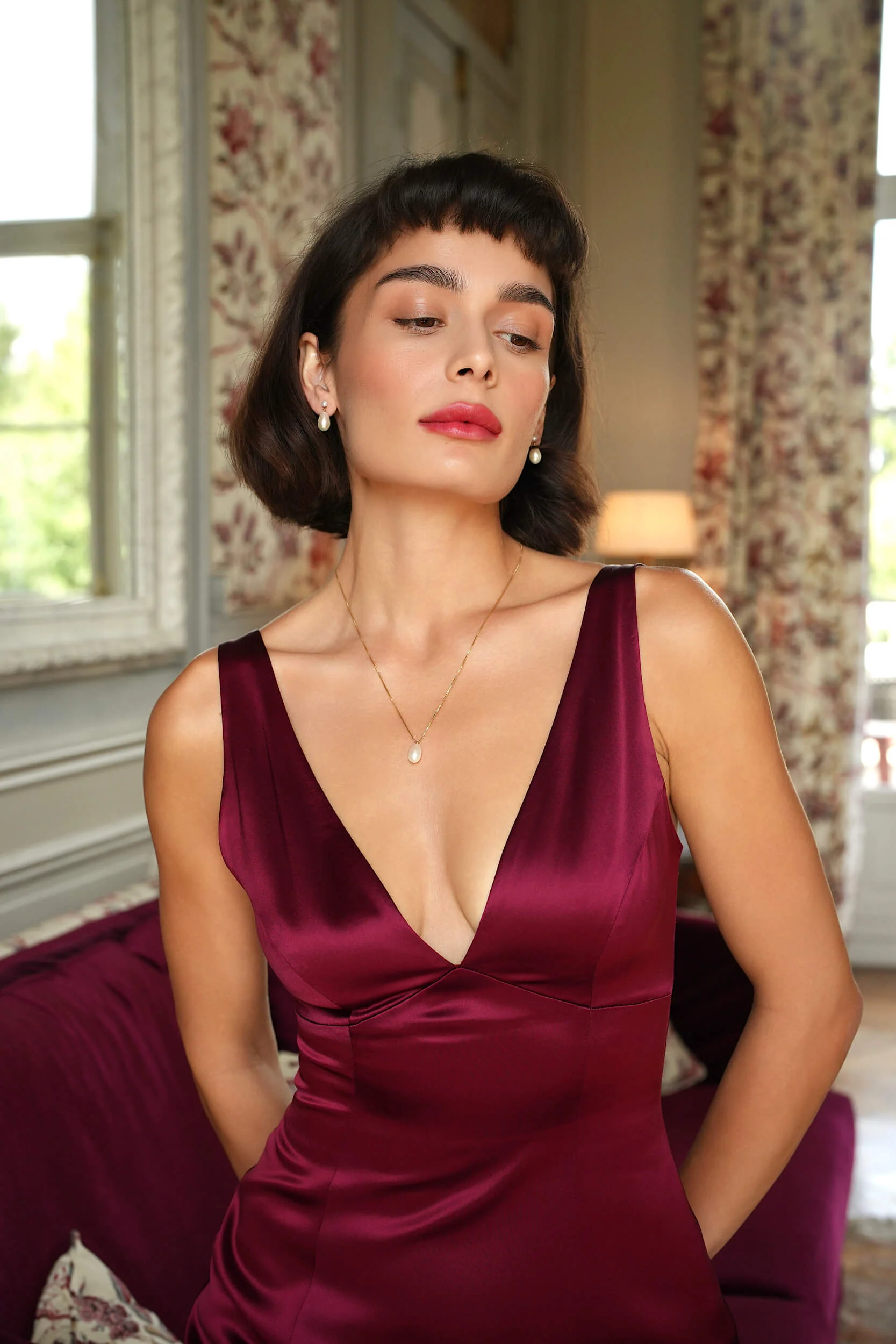 Drops of Jupiter Pearl Necklace - Image 3