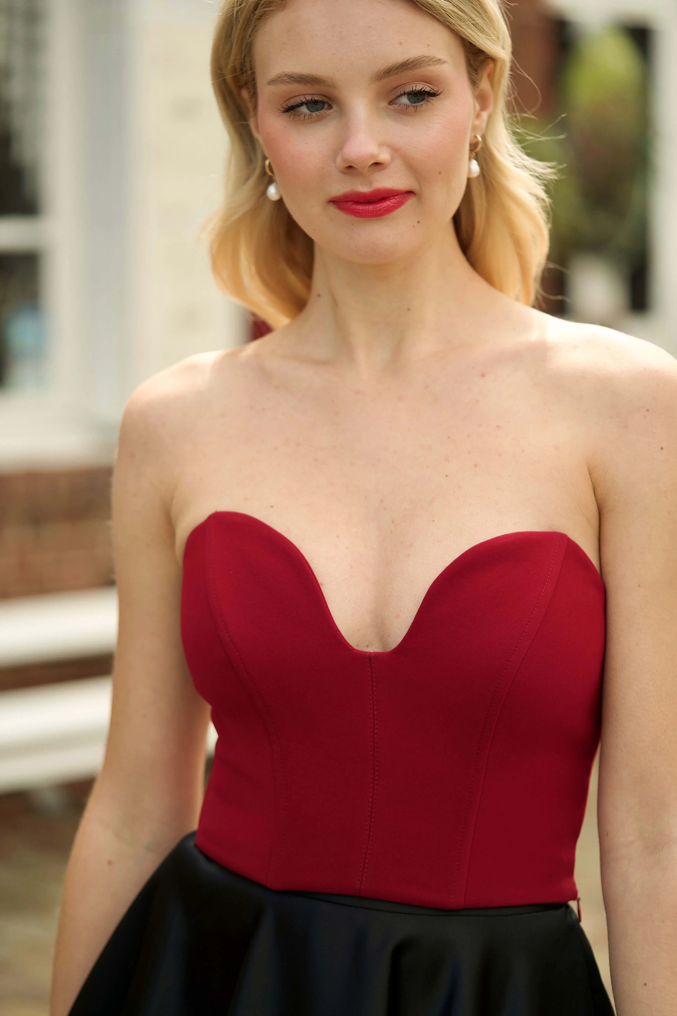 Eleanor Cropped Corset Top - Image 8