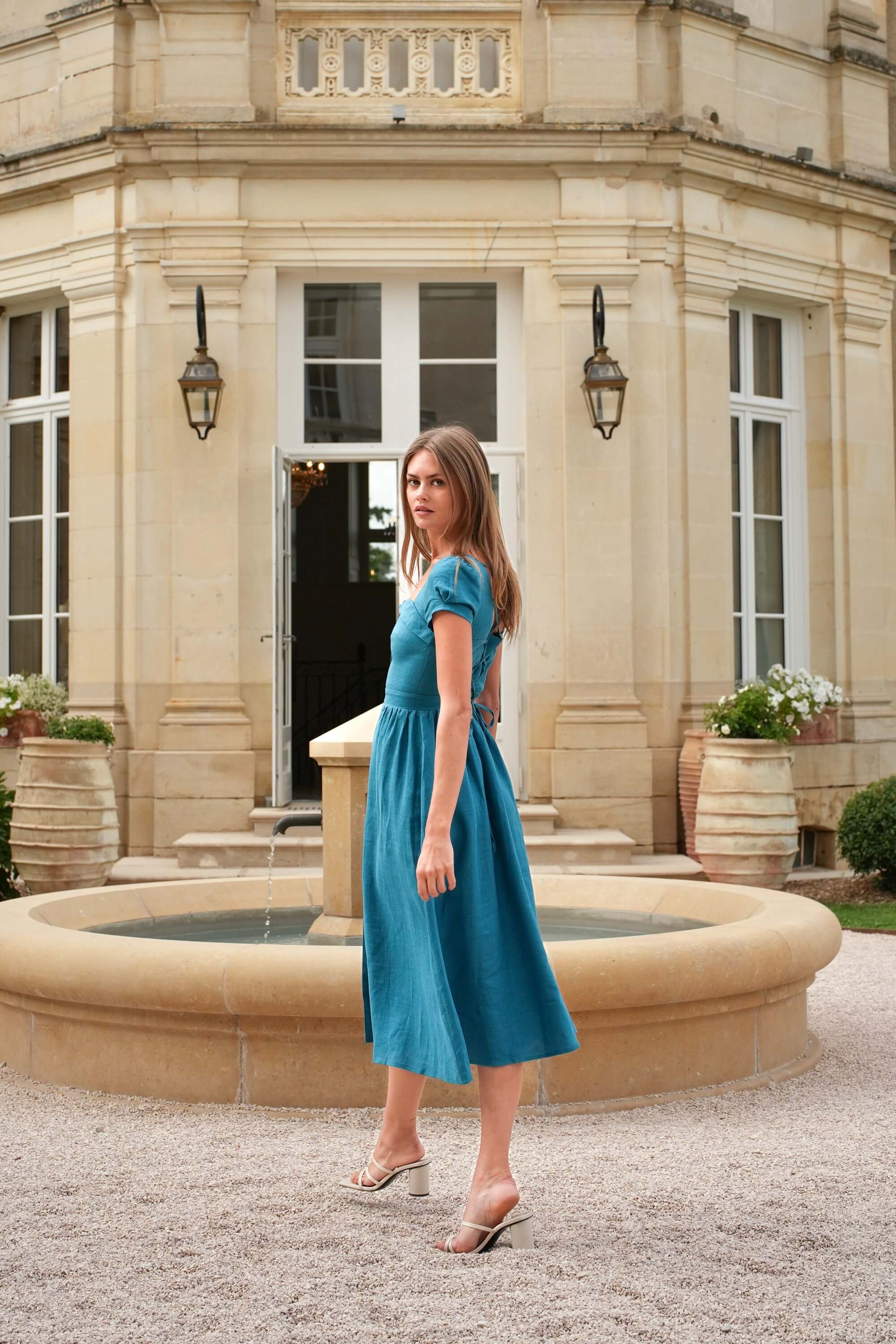 Estelle Button Down Dress - Image 14