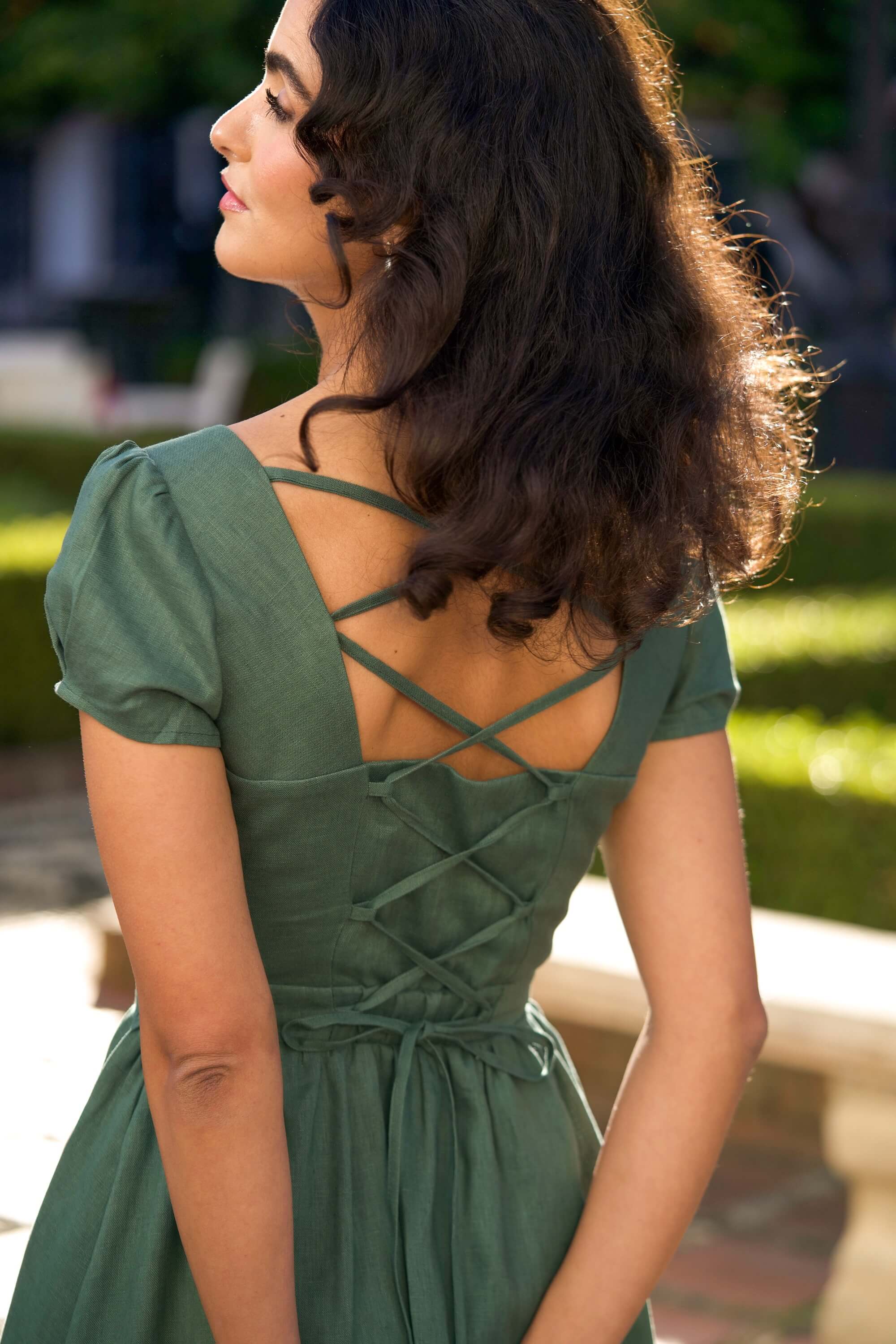 Estelle Button Down Dress - Image 8