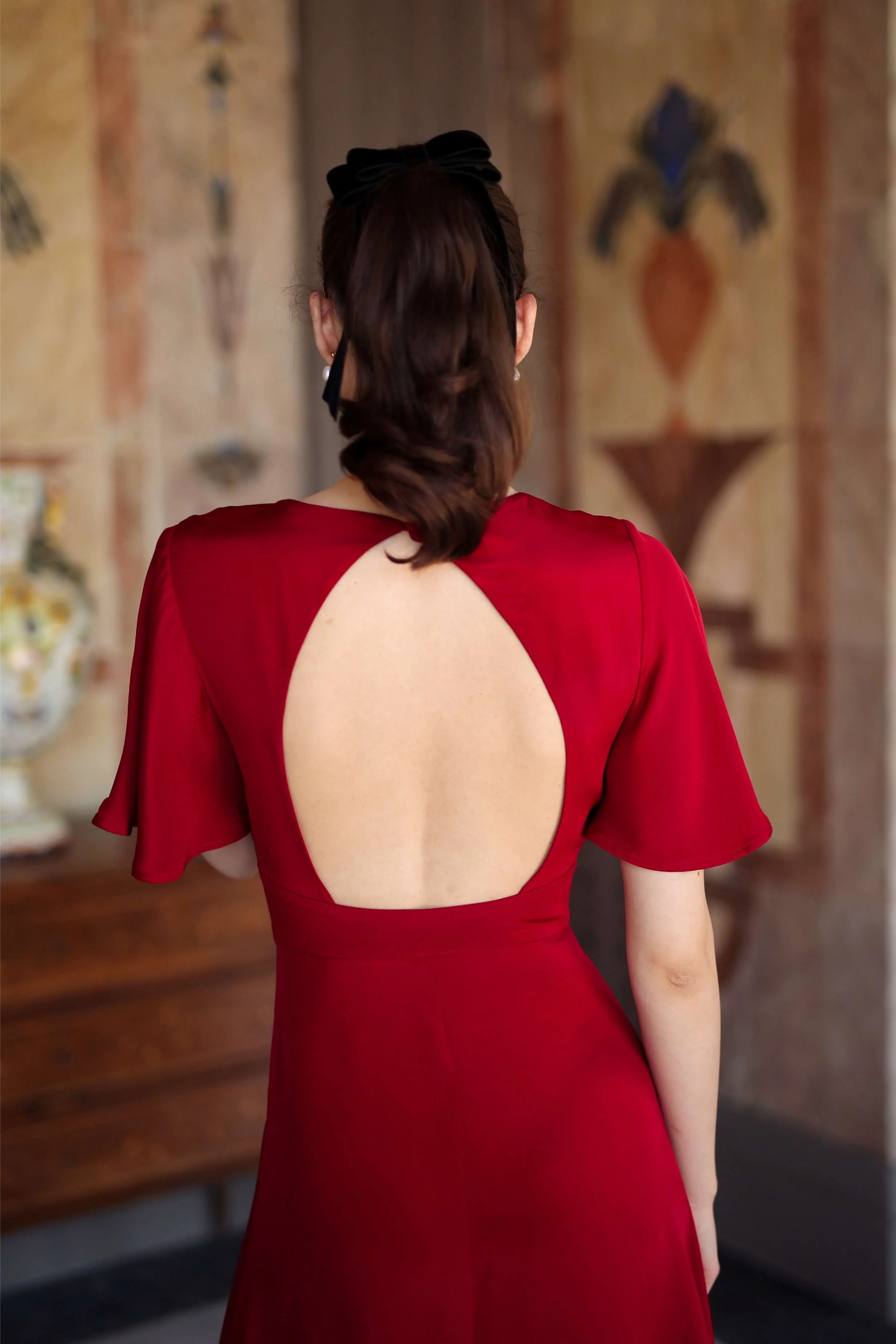 Coralie Silk Dress - Image 10