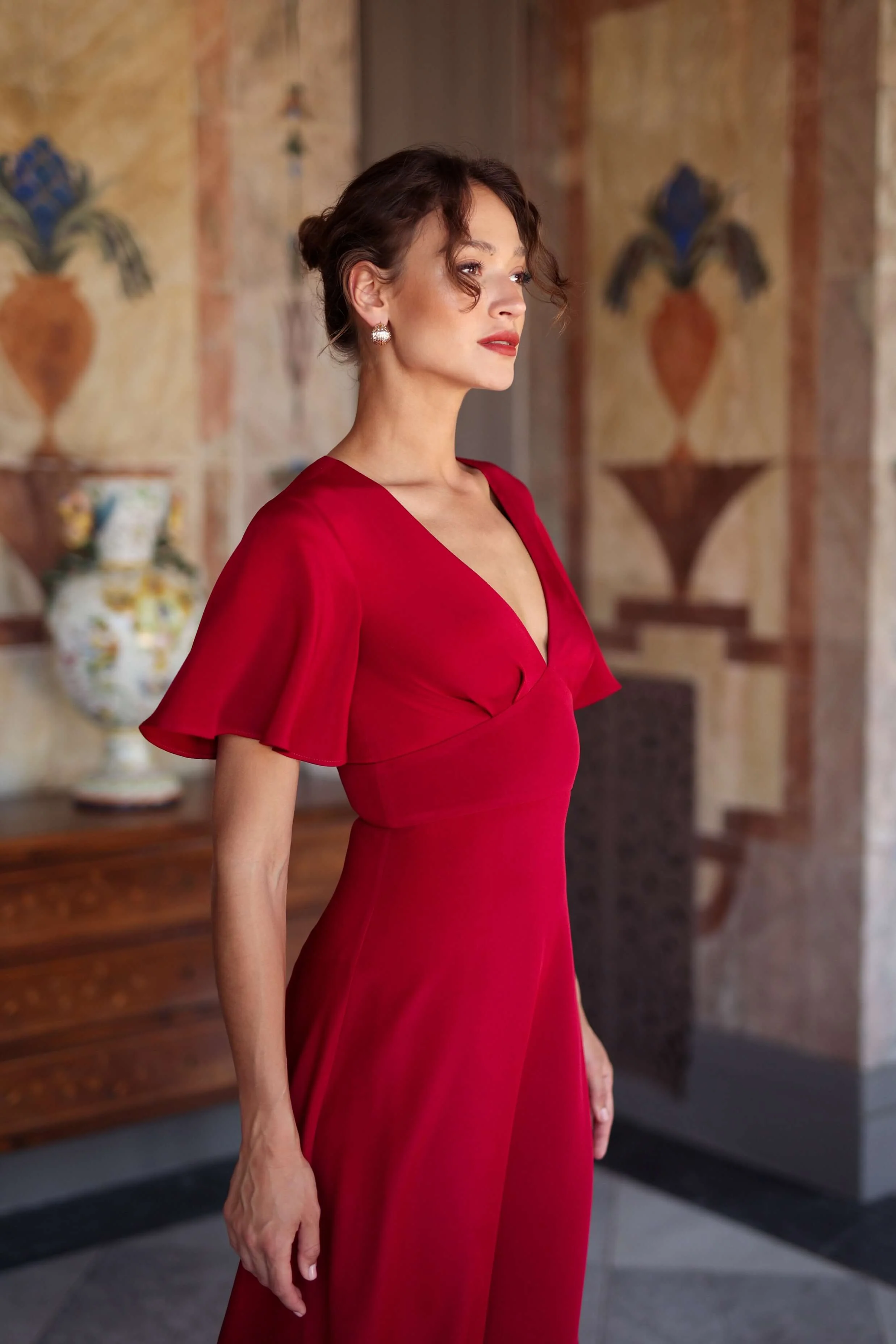 Coralie Silk Dress - Image 5