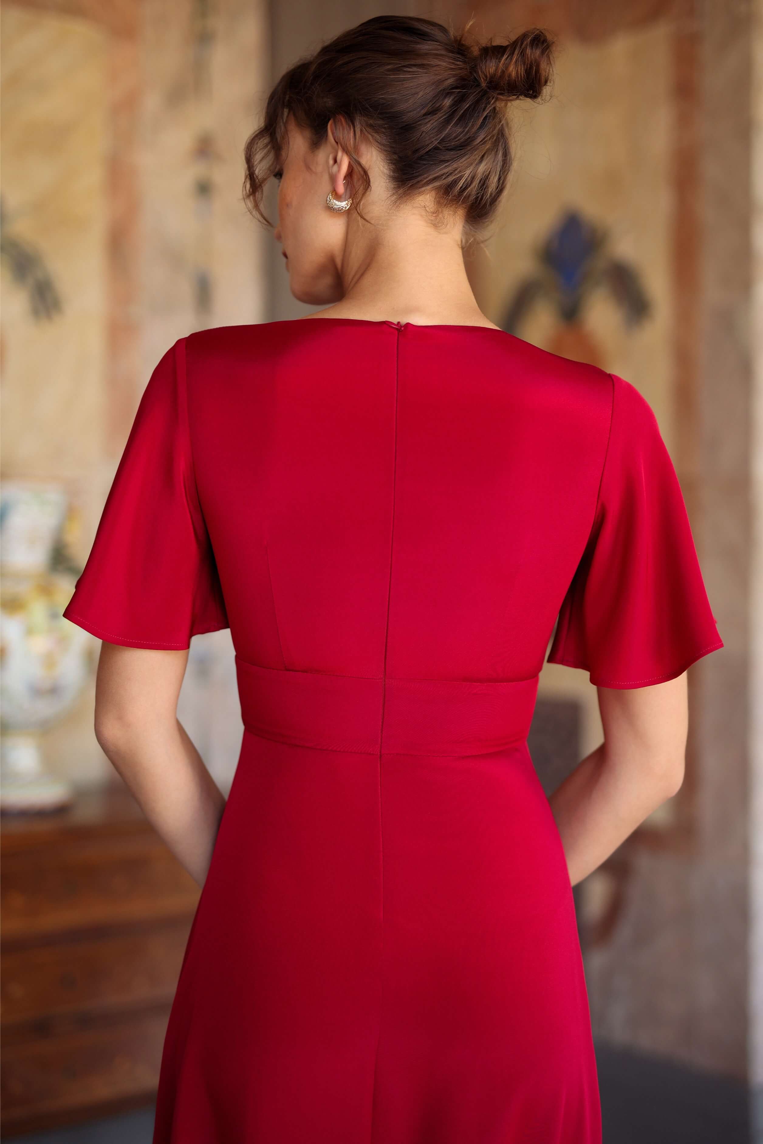 Coralie Silk Dress - Image 9