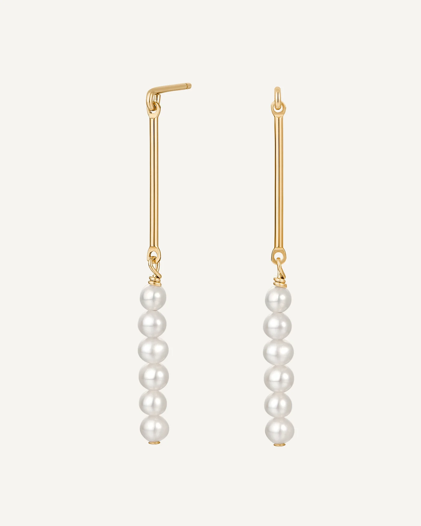 Lorelai Freshwater Pearl Earrings - Image 3