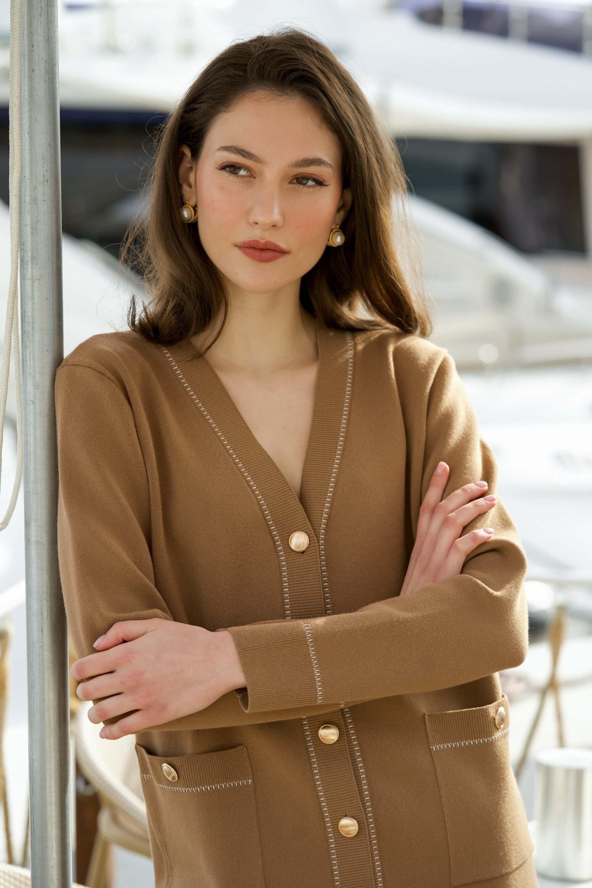 Thea Long Cardigan - Image 10