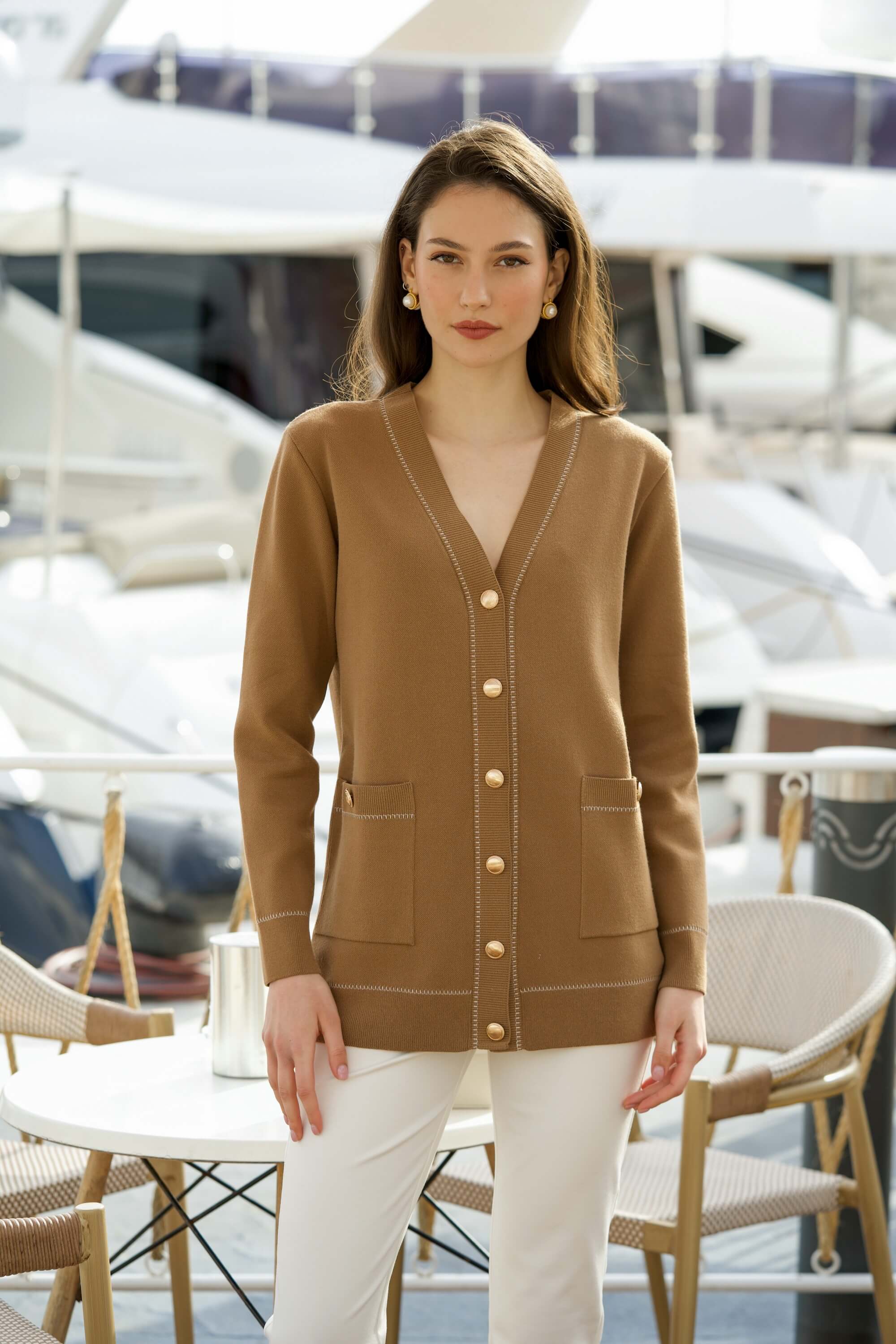 Thea Long Cardigan - Image 11