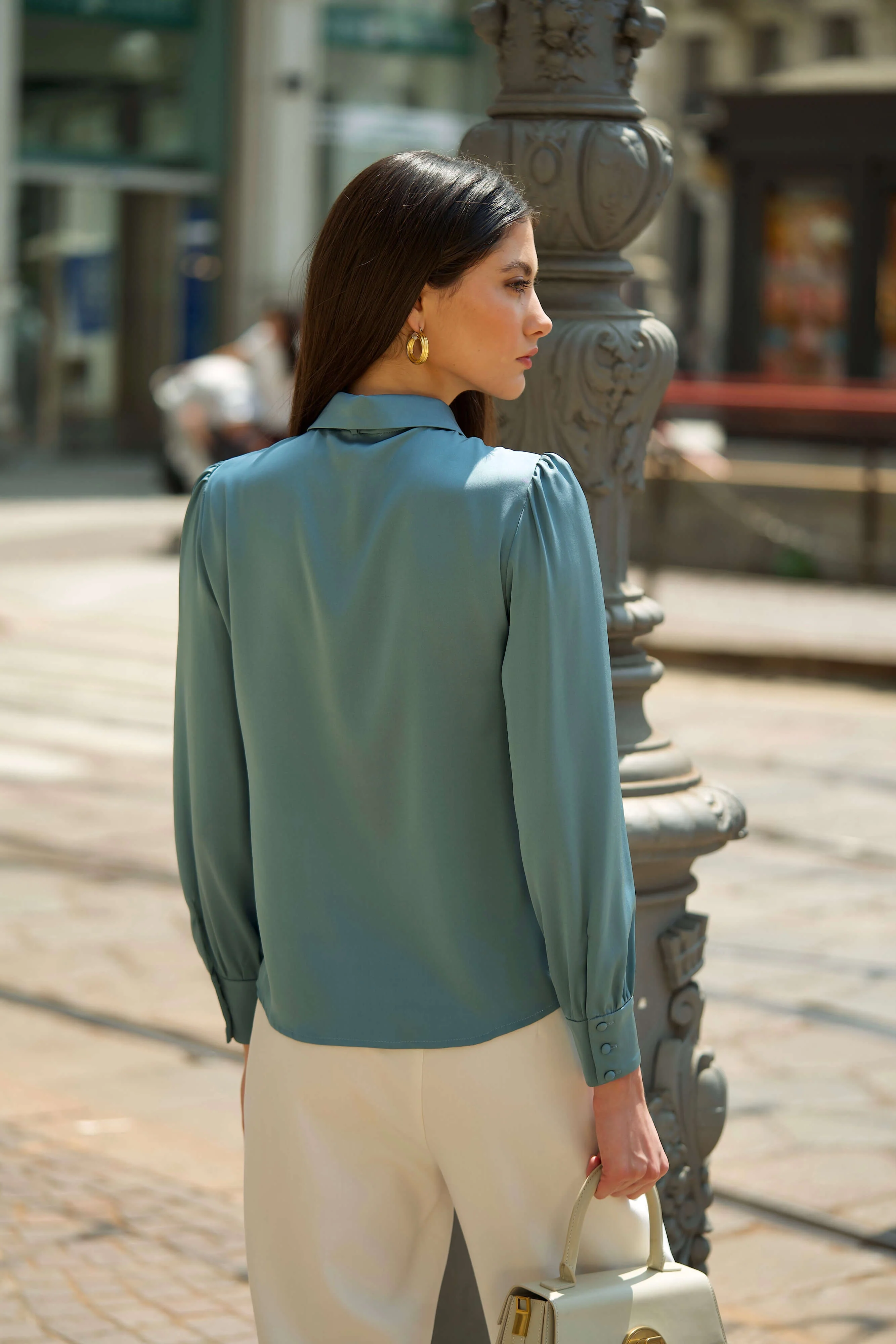 Chloe Silk Blouse - Image 7