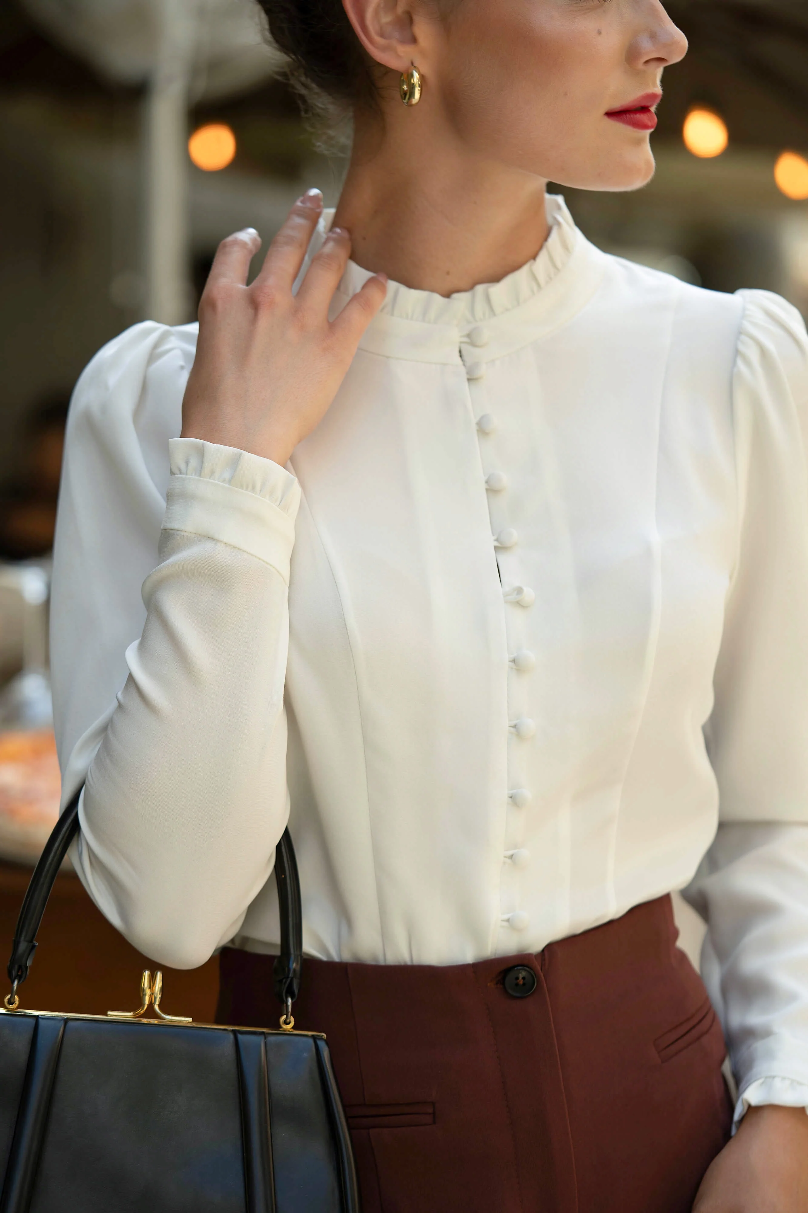 Patricia Silk Blouse - Image 5