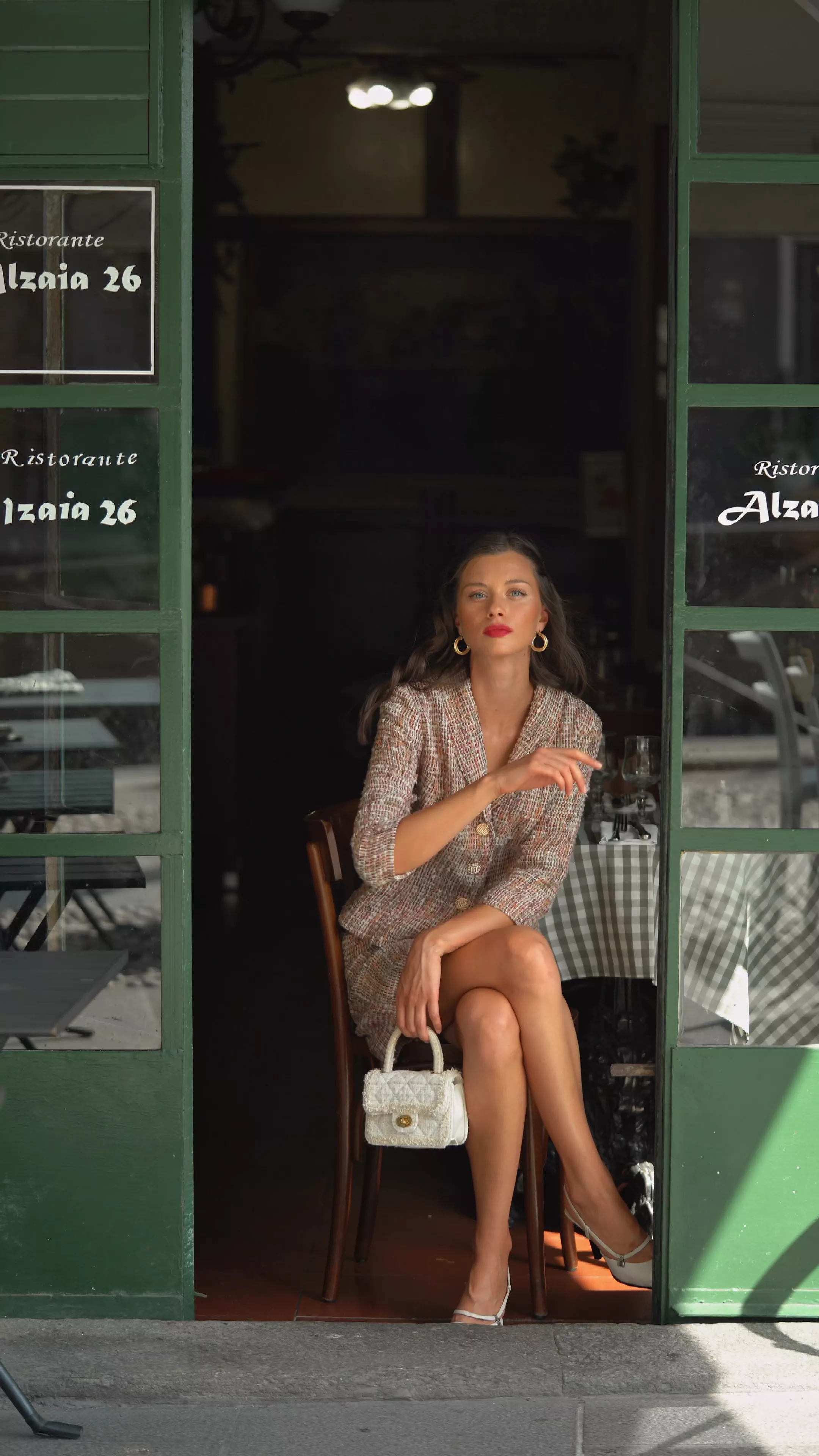 Margaux Tweed Two Piece - Image 3