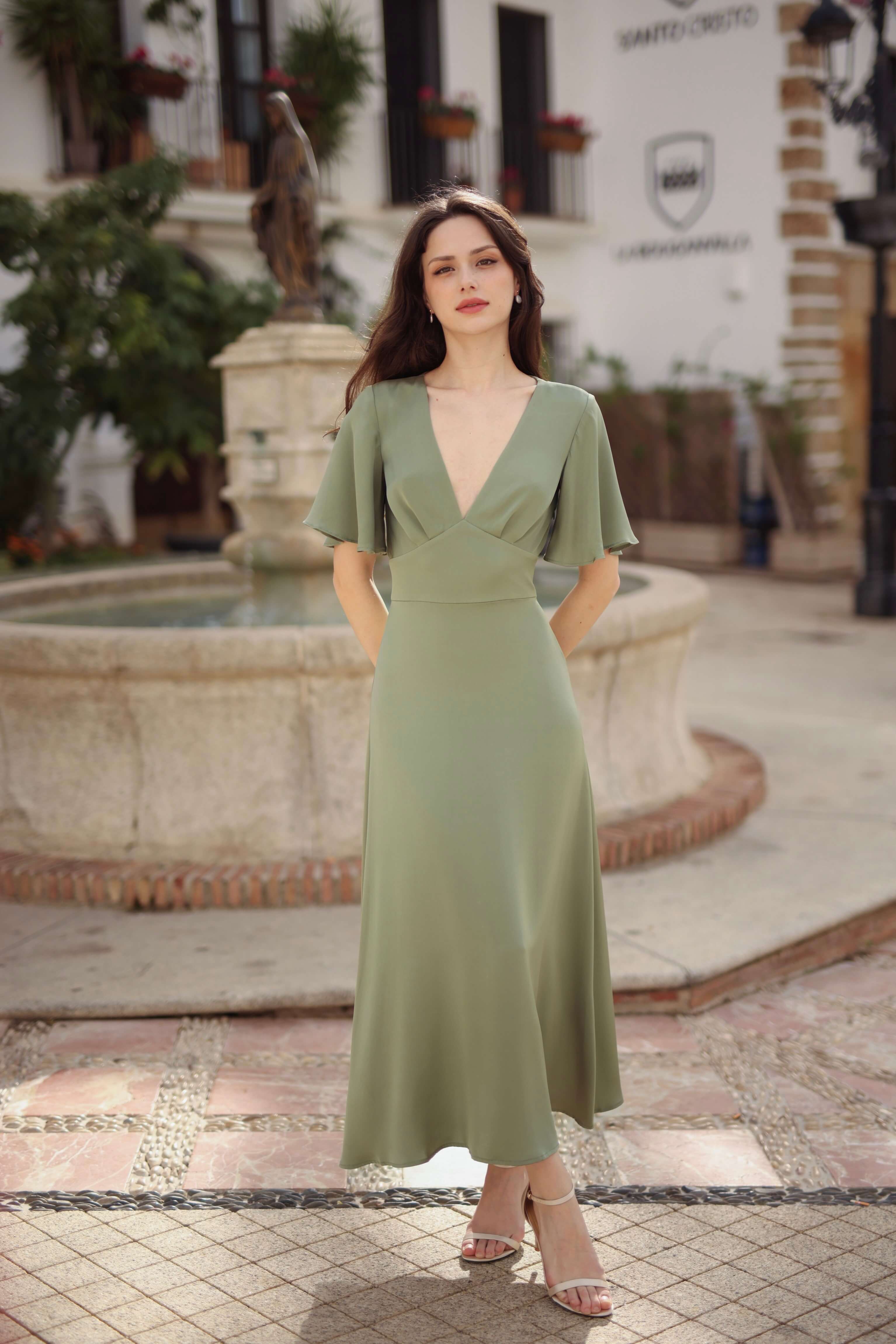 Coralie Silk Dress - Image 9