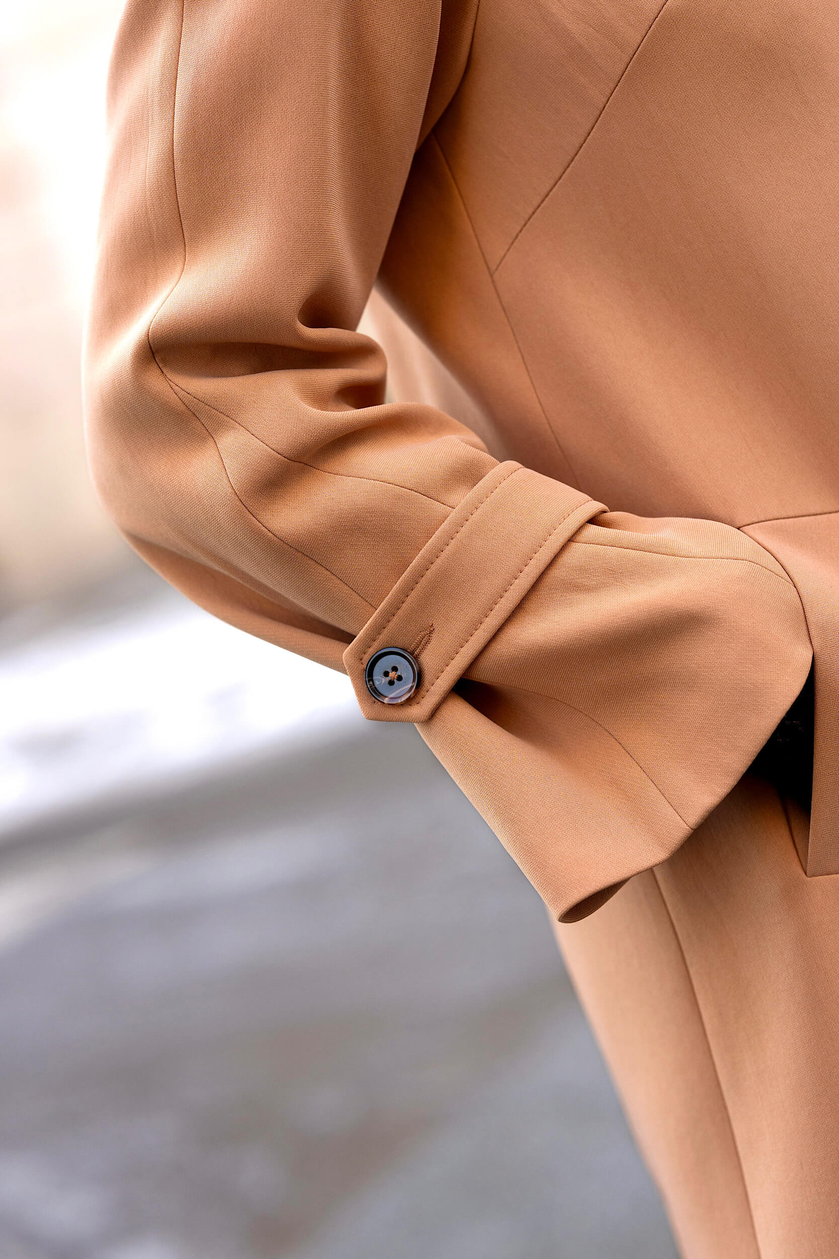 Francine Short Trench Coat - Image 10