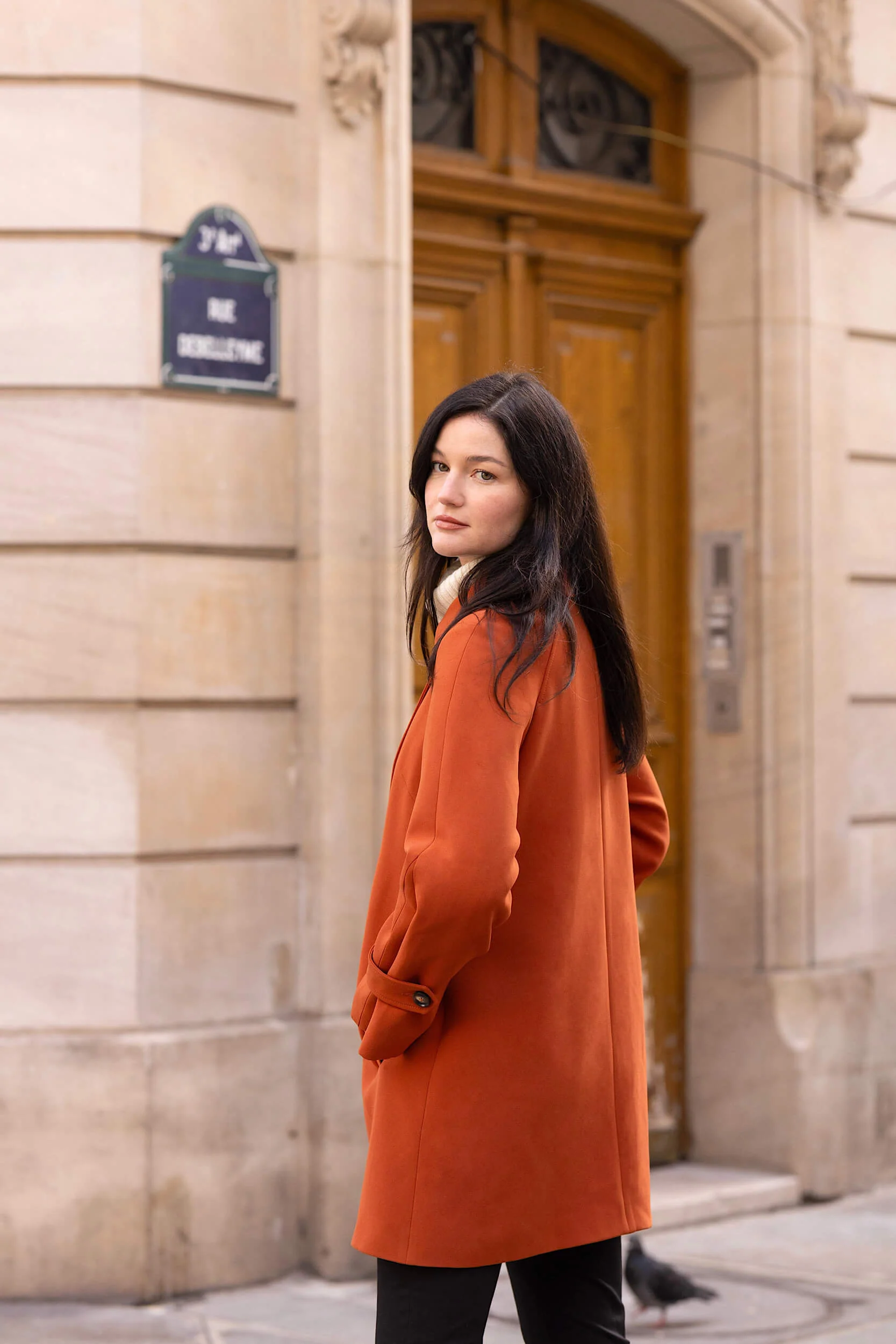 Francine Short Trench Coat - Image 14