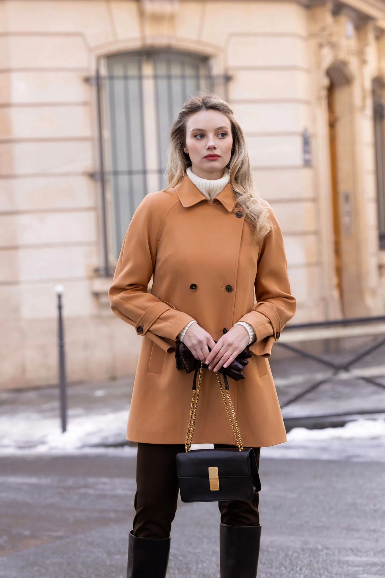 Francine Short Trench Coat - Image 19