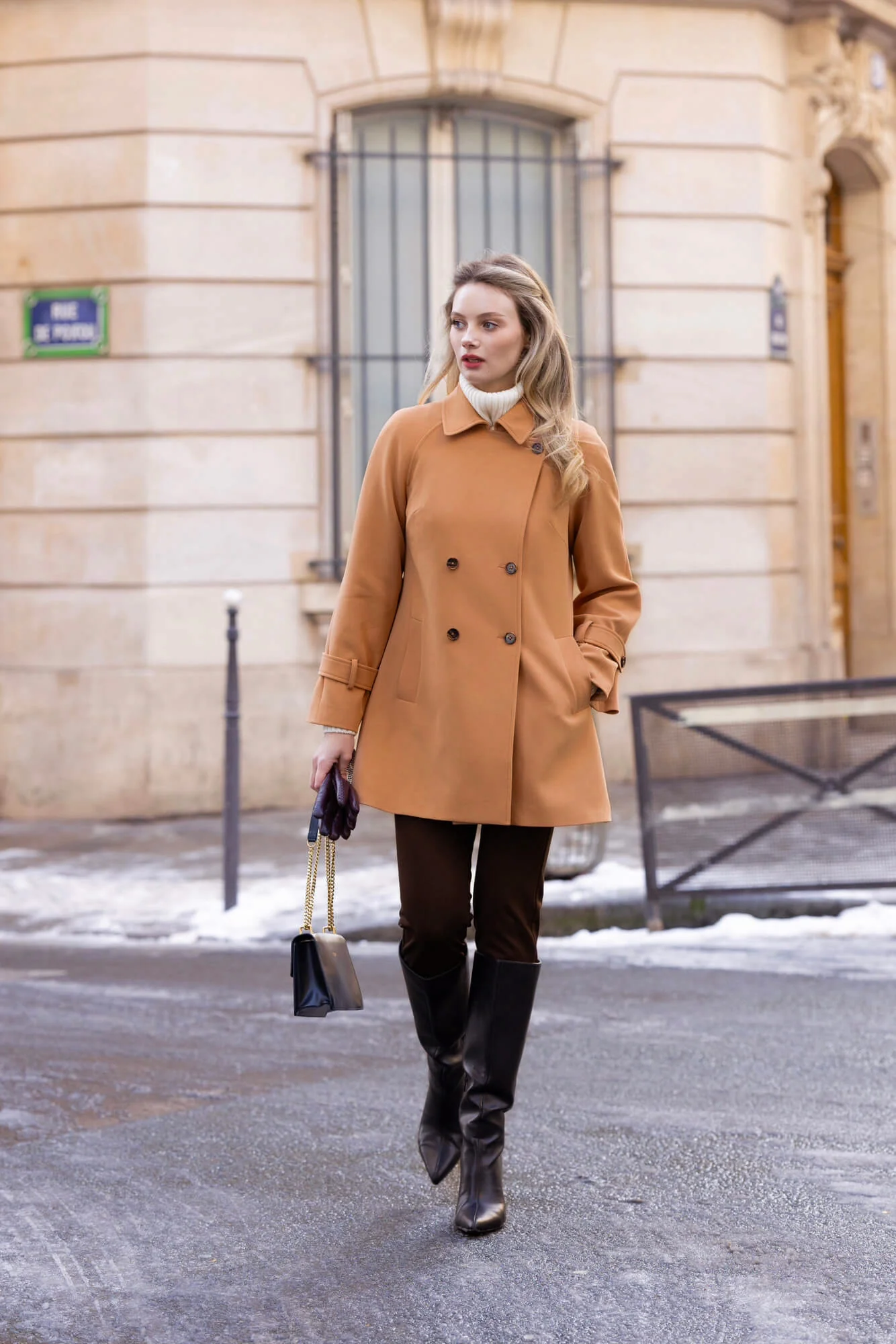 Francine Short Trench Coat - Image 20