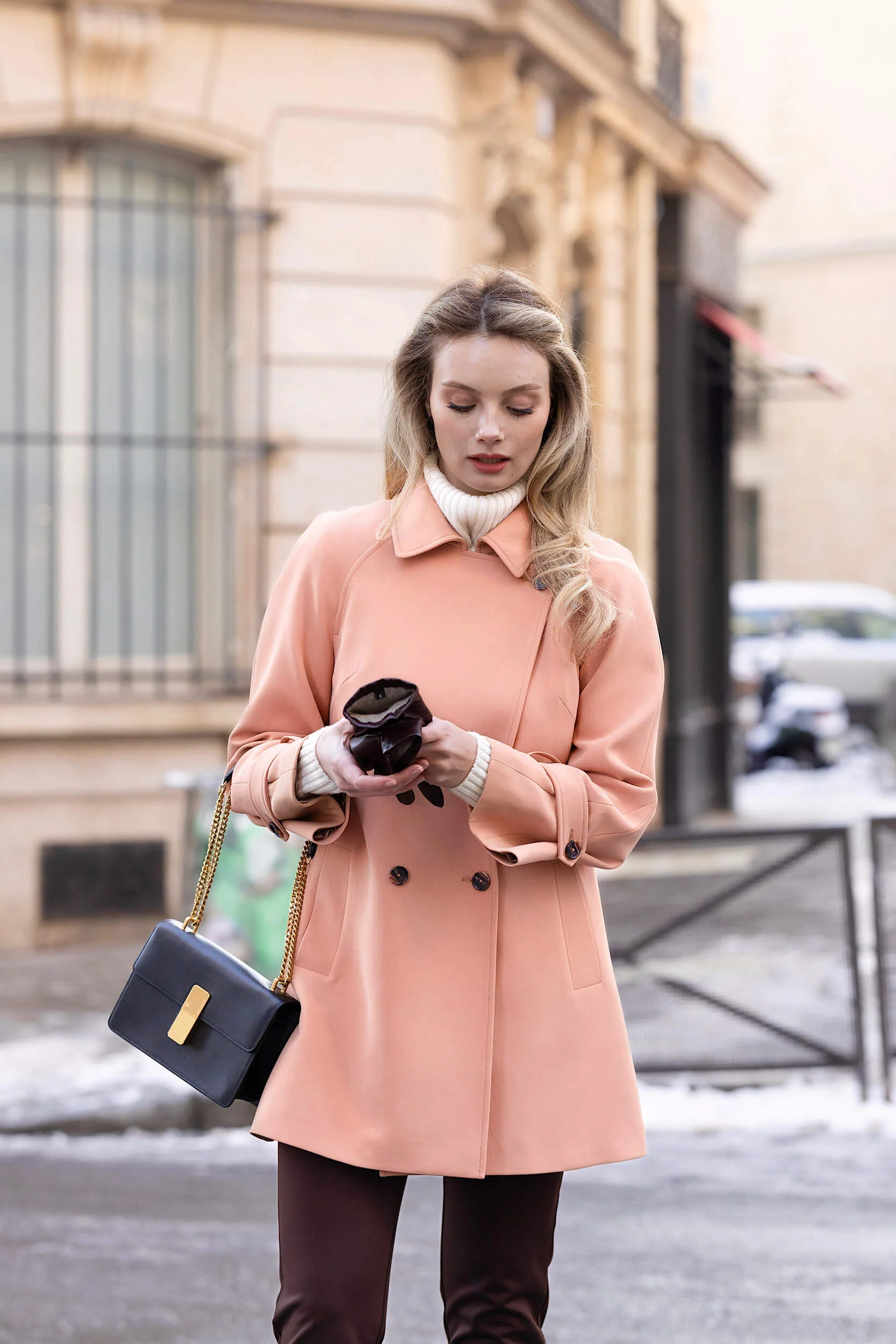 Francine Short Trench Coat - Image 3