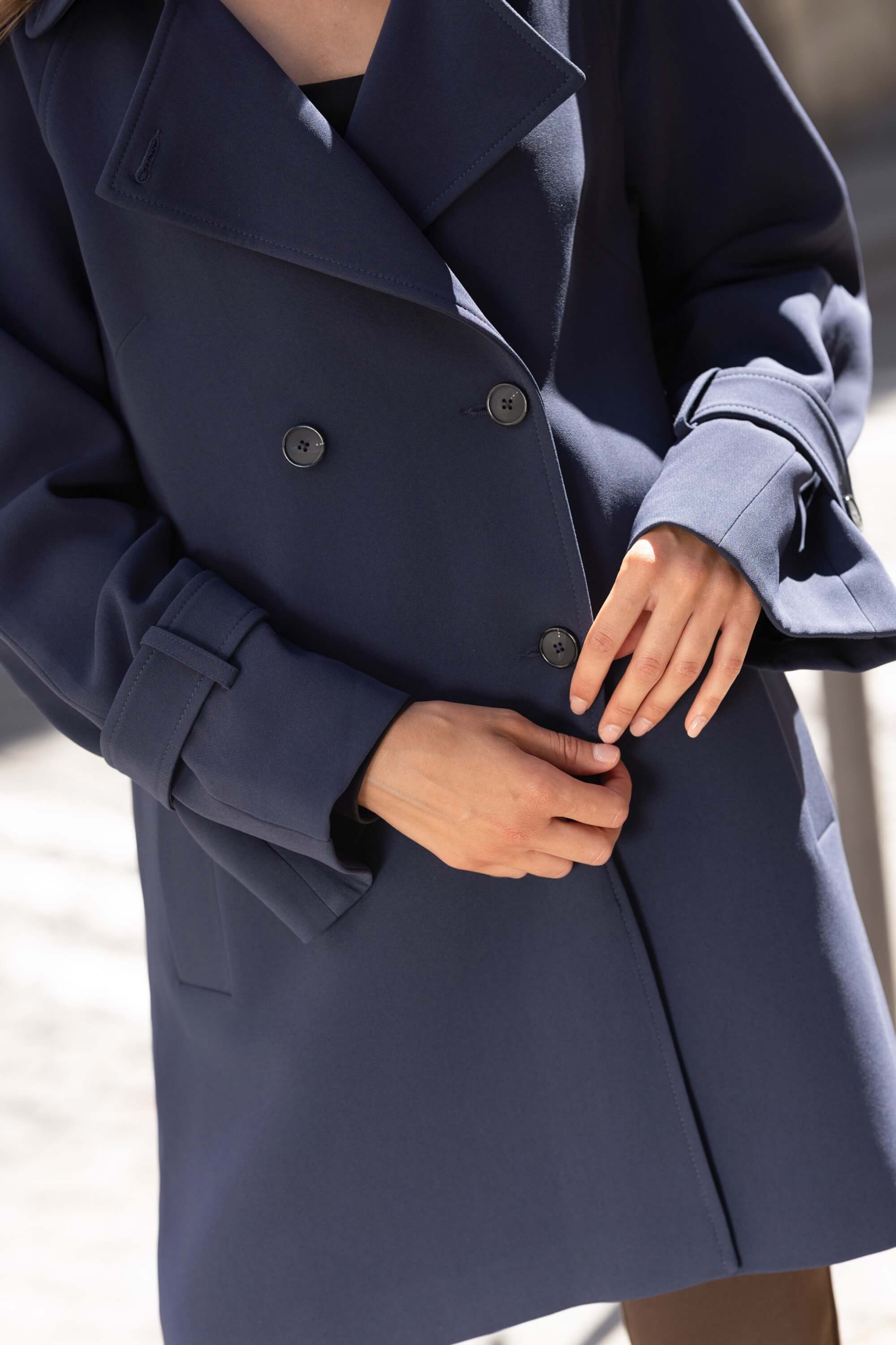 Francine Short Trench Coat - Image 34