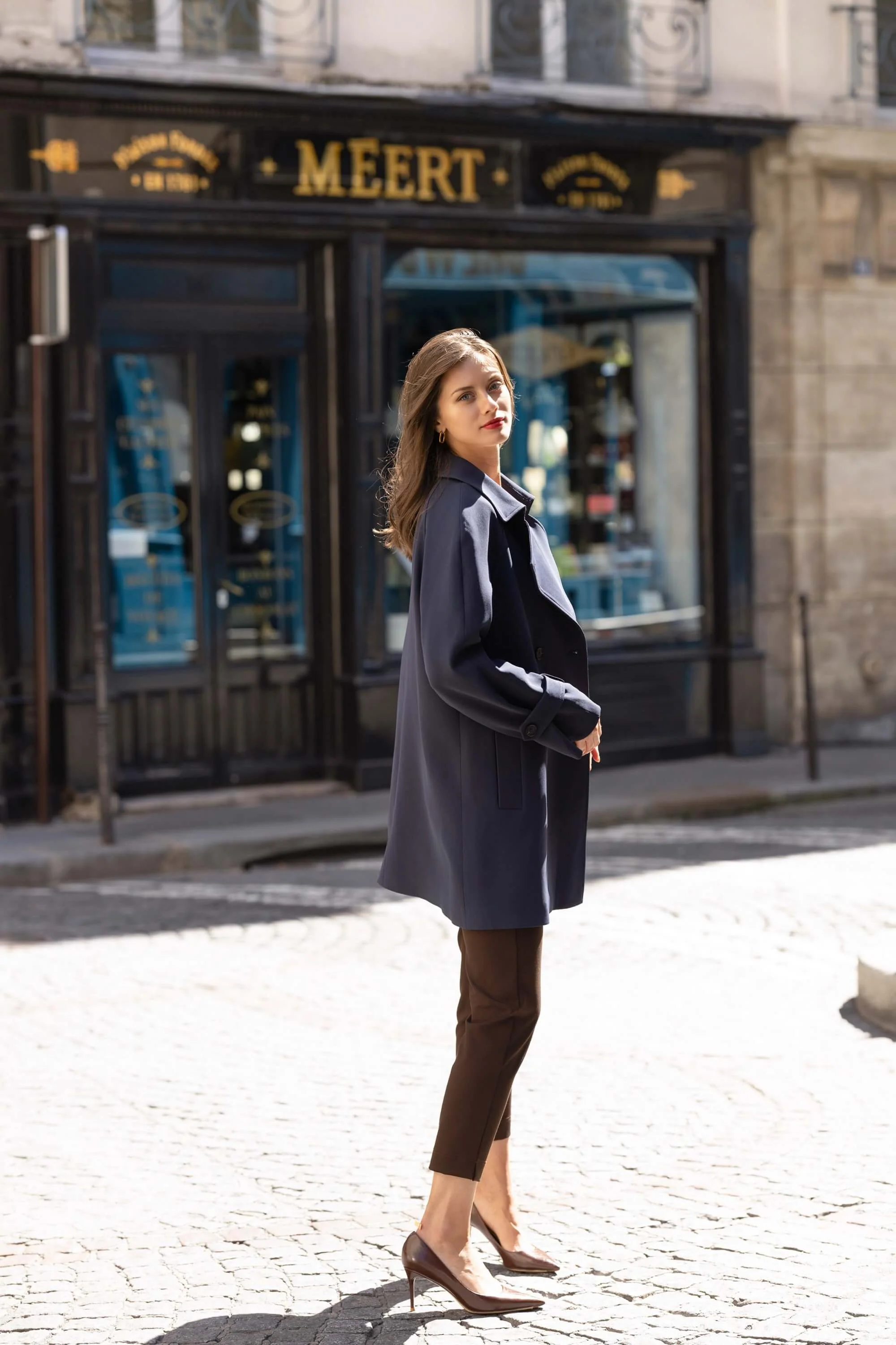 Francine Short Trench Coat - Image 37