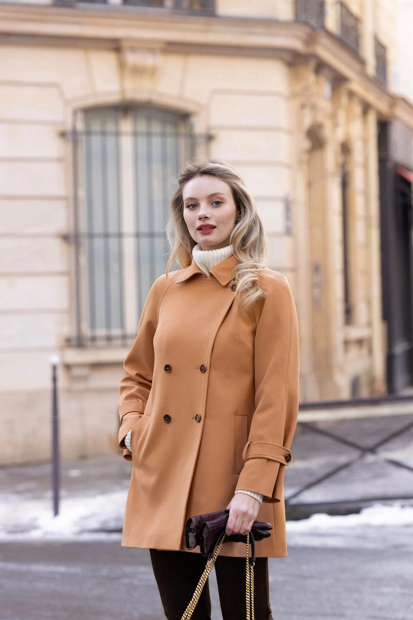 Francine Short Trench Coat - Image 4