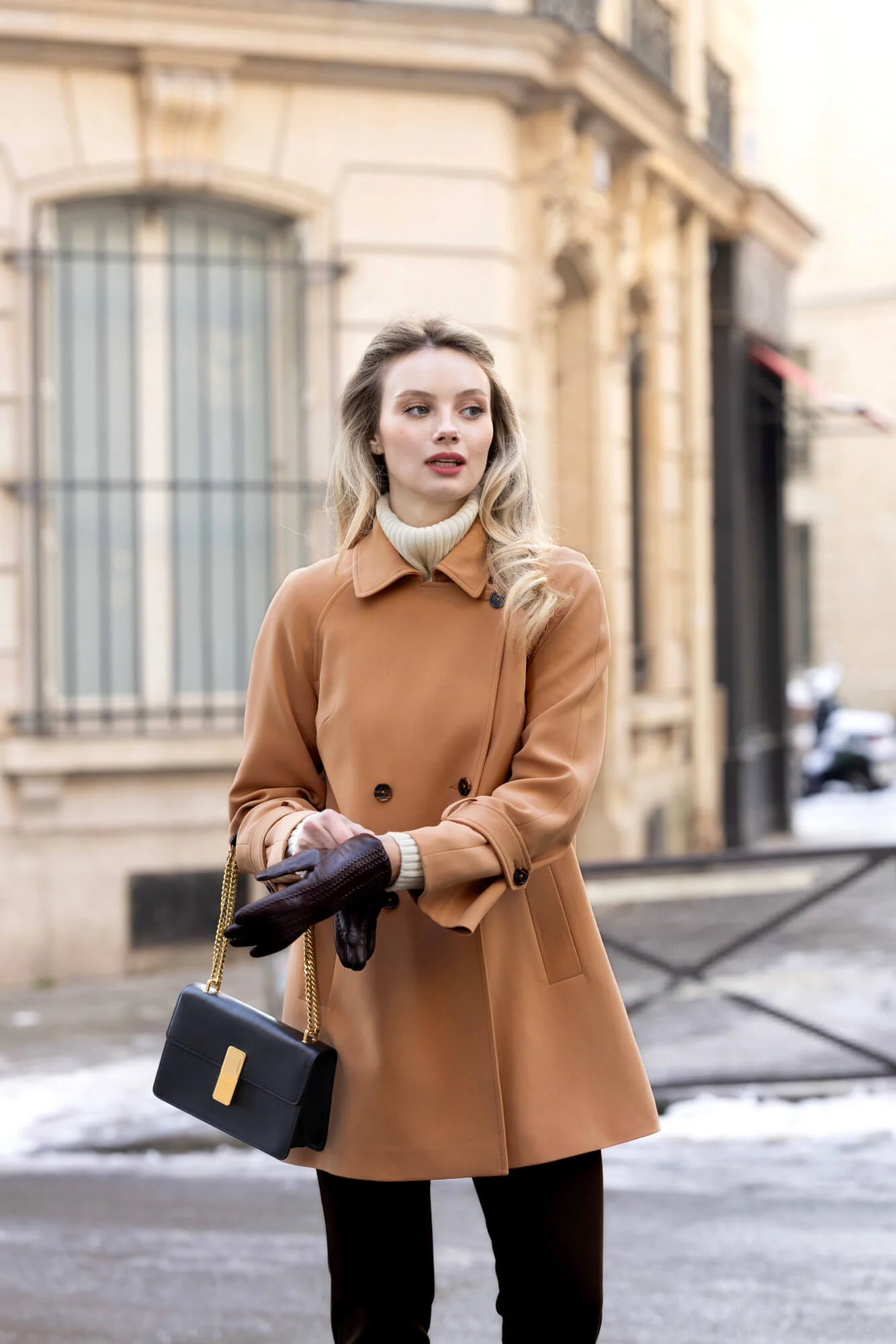 Francine Short Trench Coat - Image 7