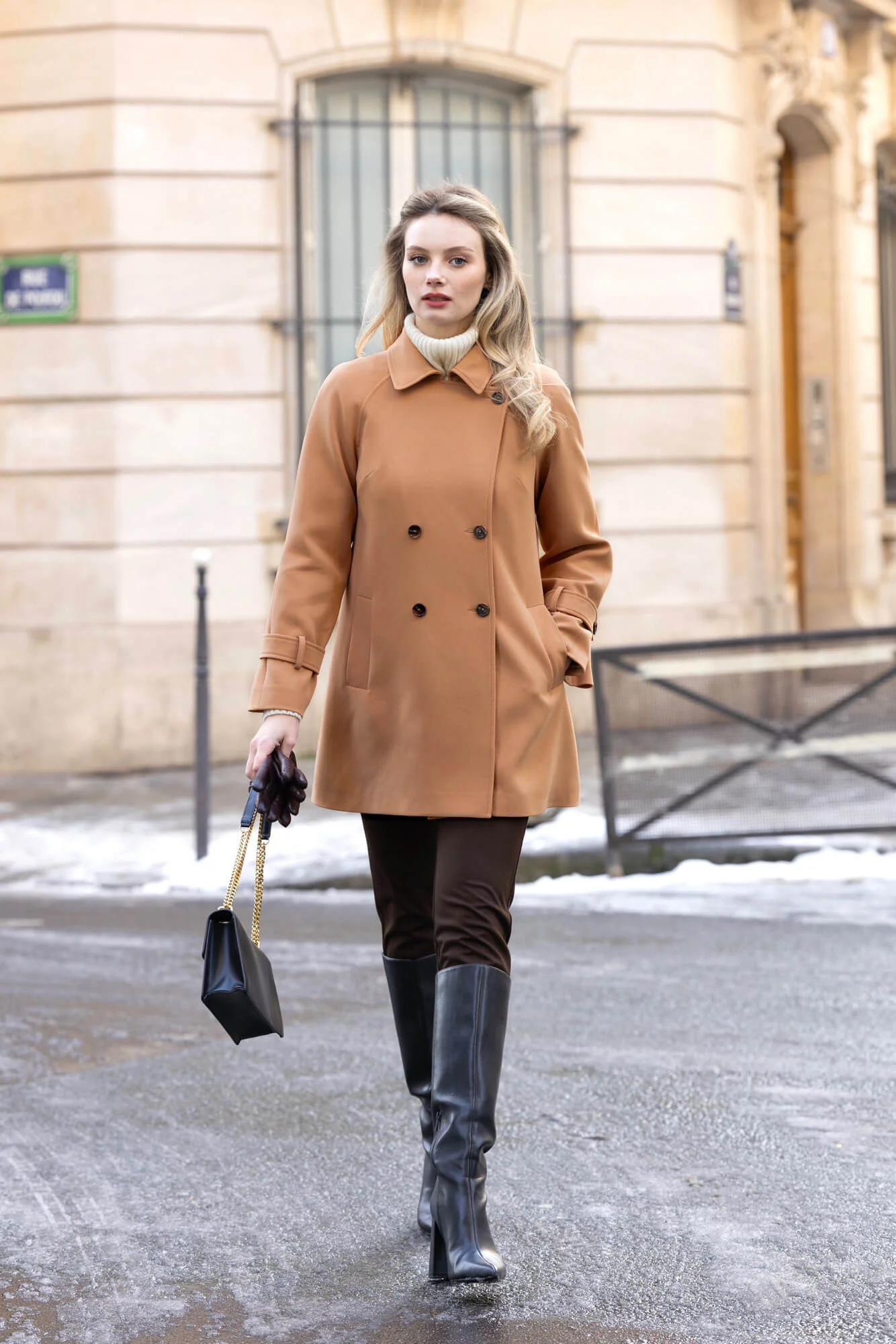 Francine Short Trench Coat - Image 8
