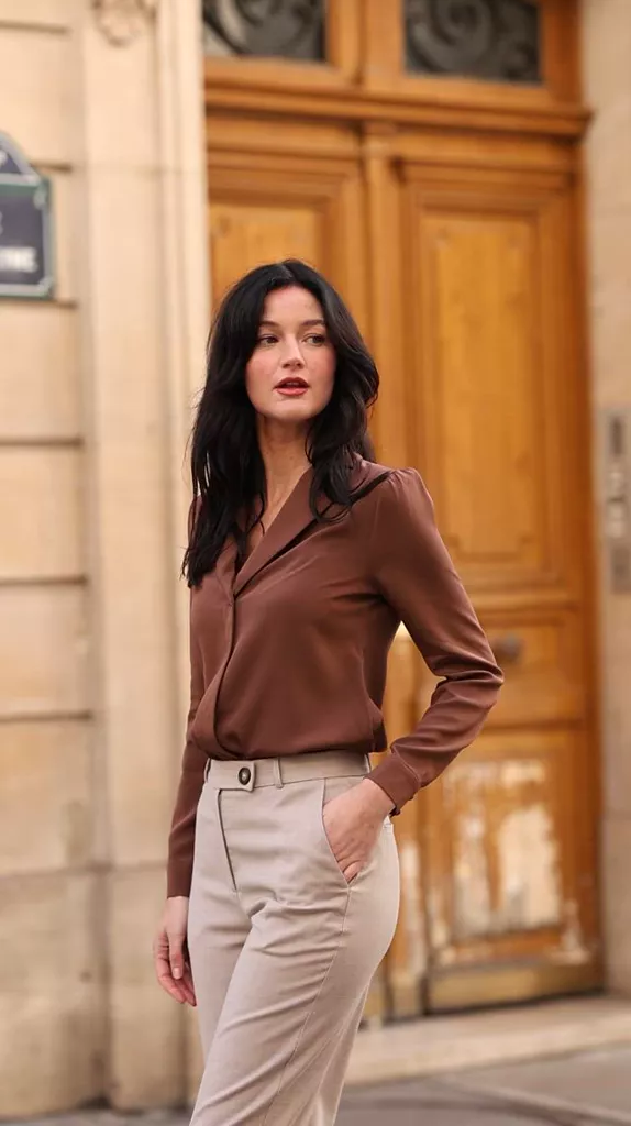 Rhea Silk Blouse - Image 4