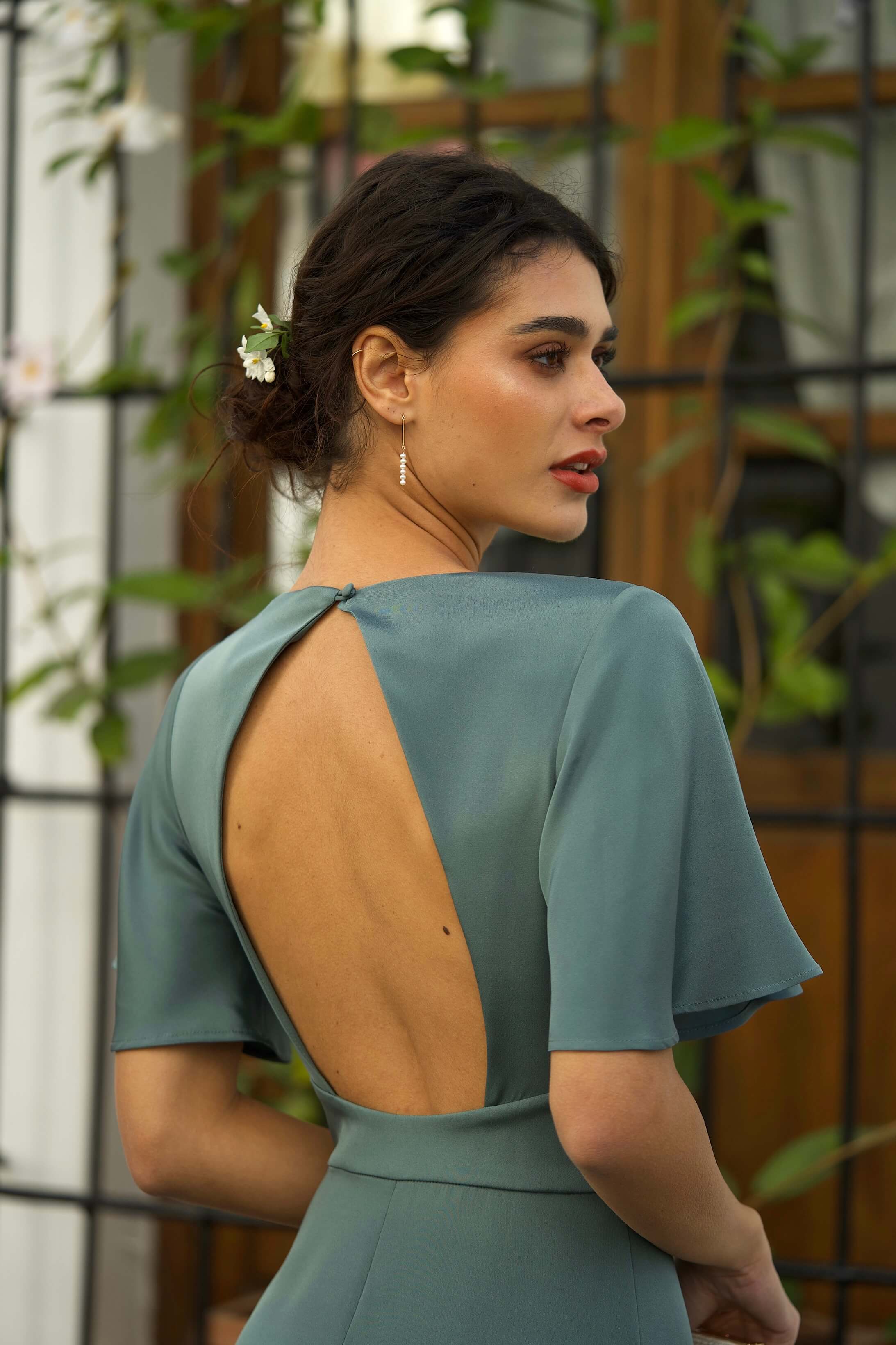 Coralie Silk Dress - Image 3