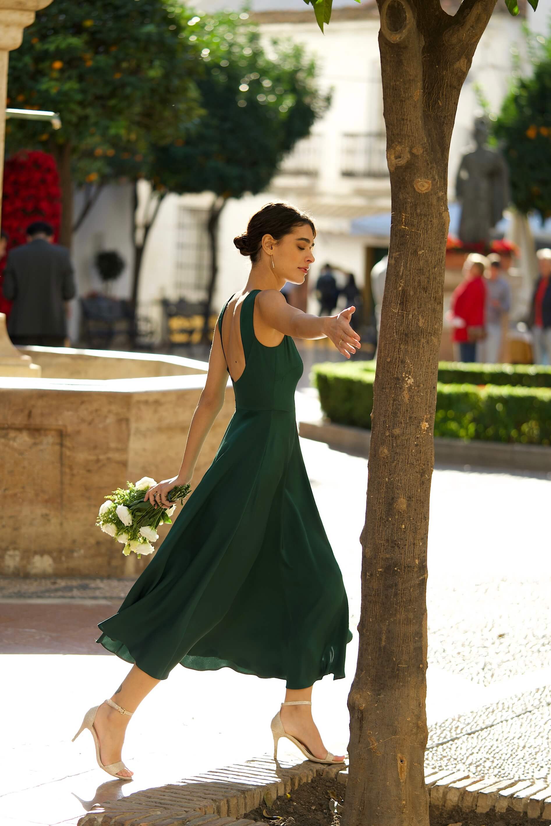 Freya Silk Dress - Image 4