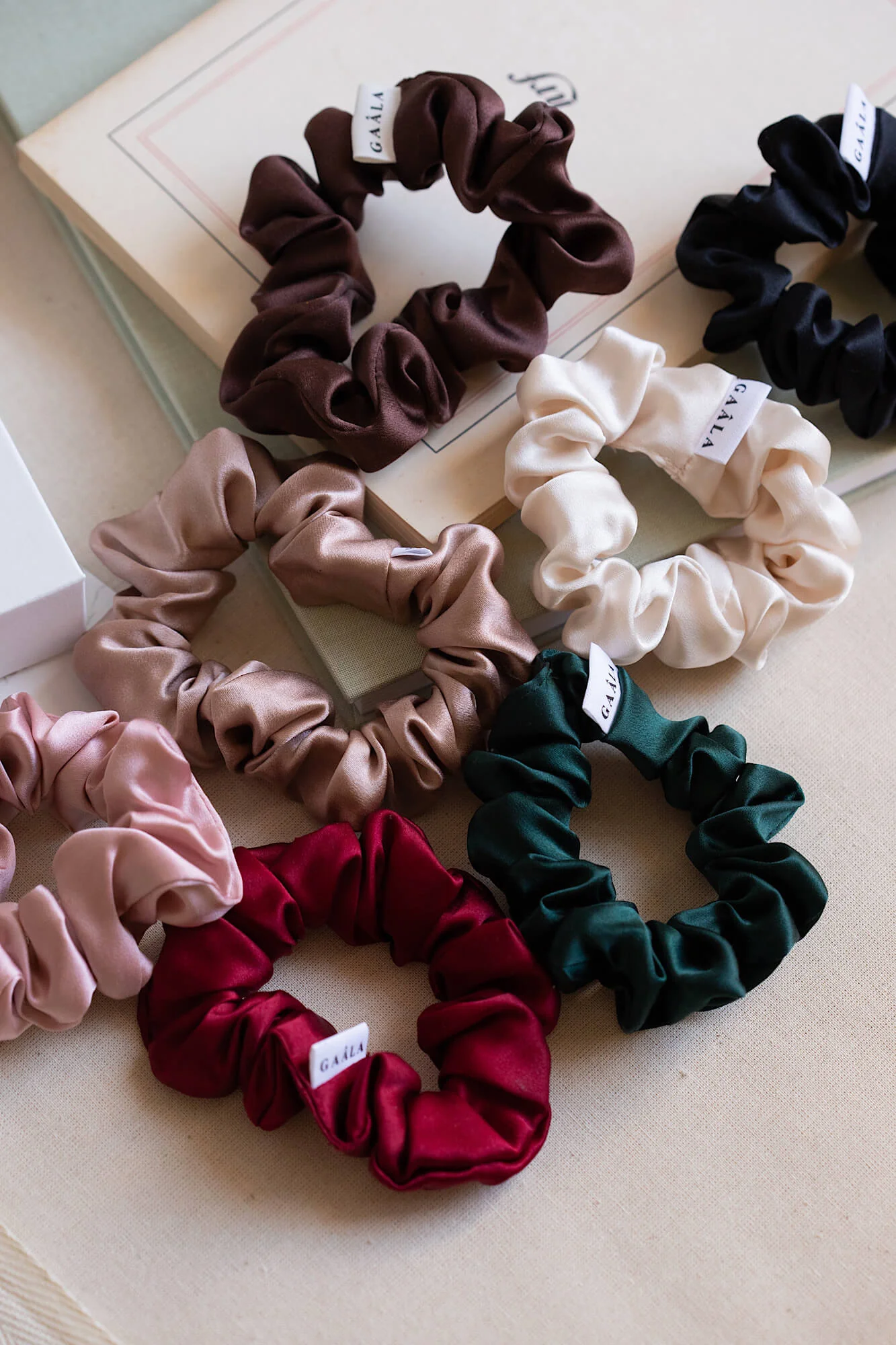 Zoe Silk Scrunchie - Image 13