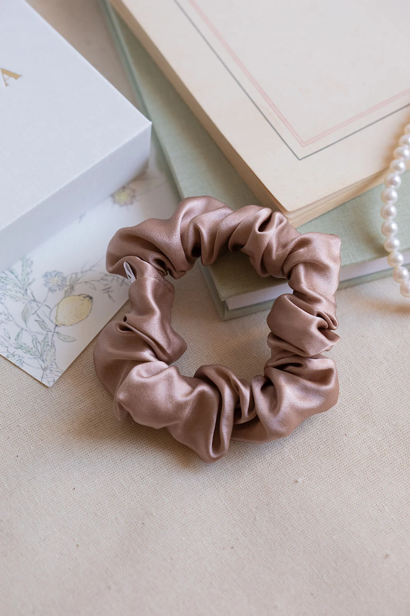 Zoe Silk Scrunchie - Image 16