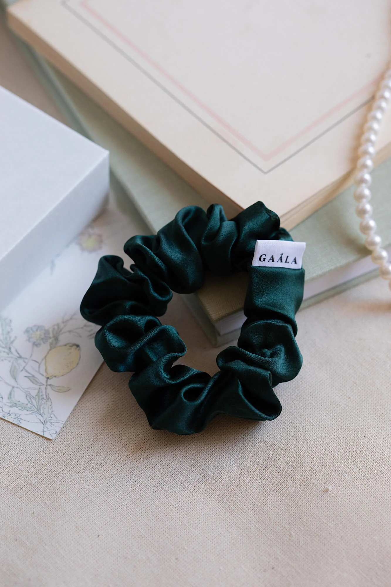 Zoe Silk Scrunchie - Image 5