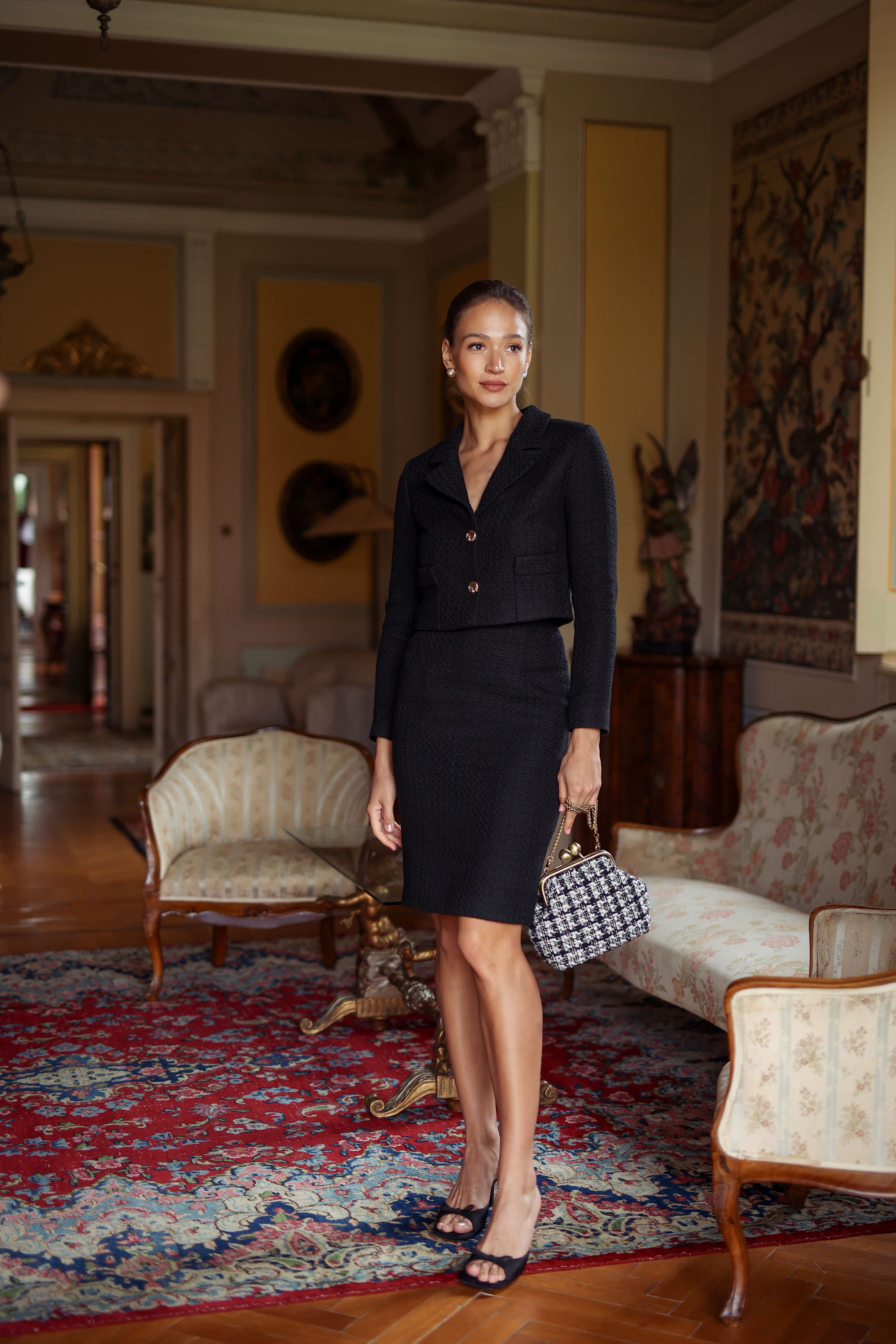 Madina Tweed Two Piece - Image 3