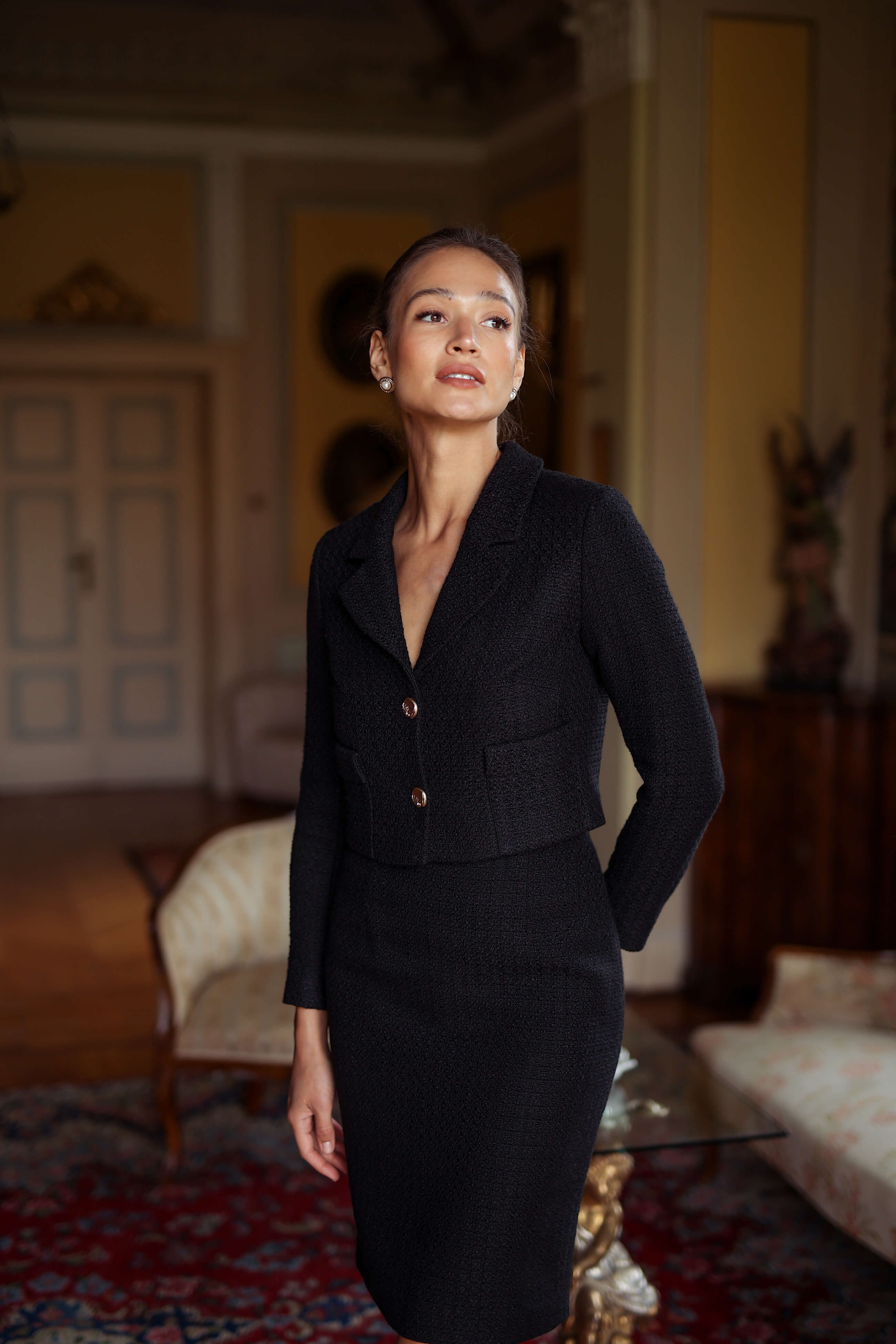 Madina Tweed Two Piece - Image 4