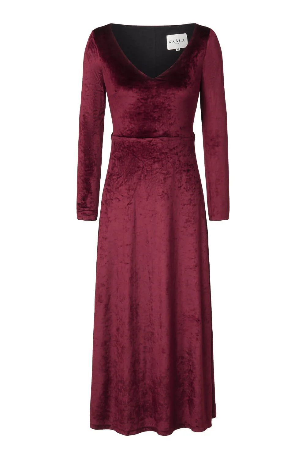 Azure Velvet Dress - Image 13