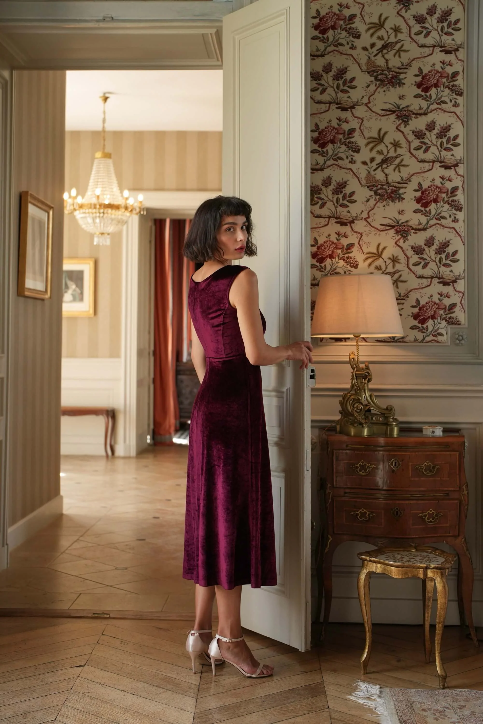 Emmelyn Velvet Dress - Image 7