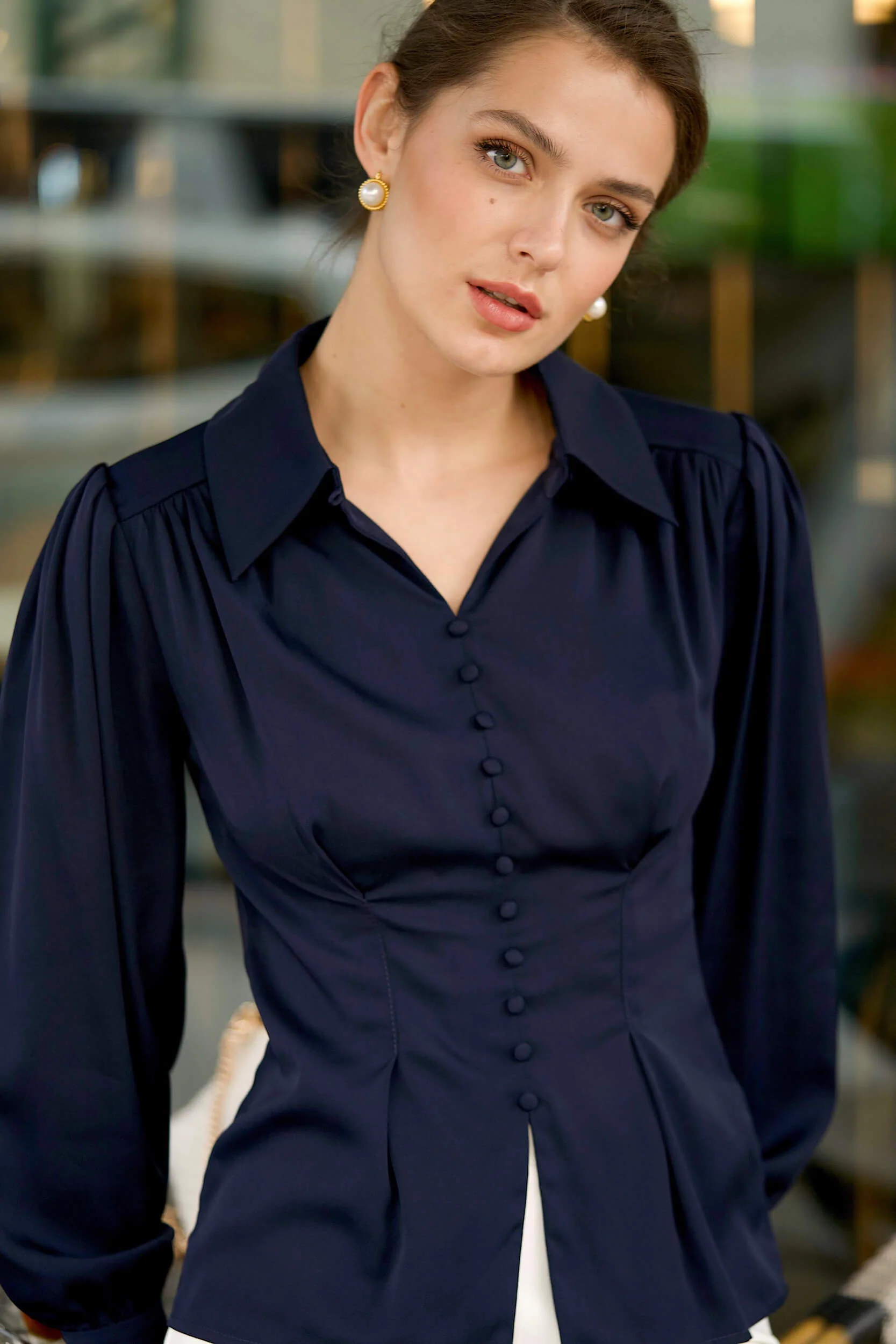 Posie Silk Blouse - Image 12