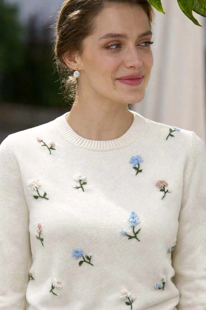 Lucas Embroidered Sweater - Image 7