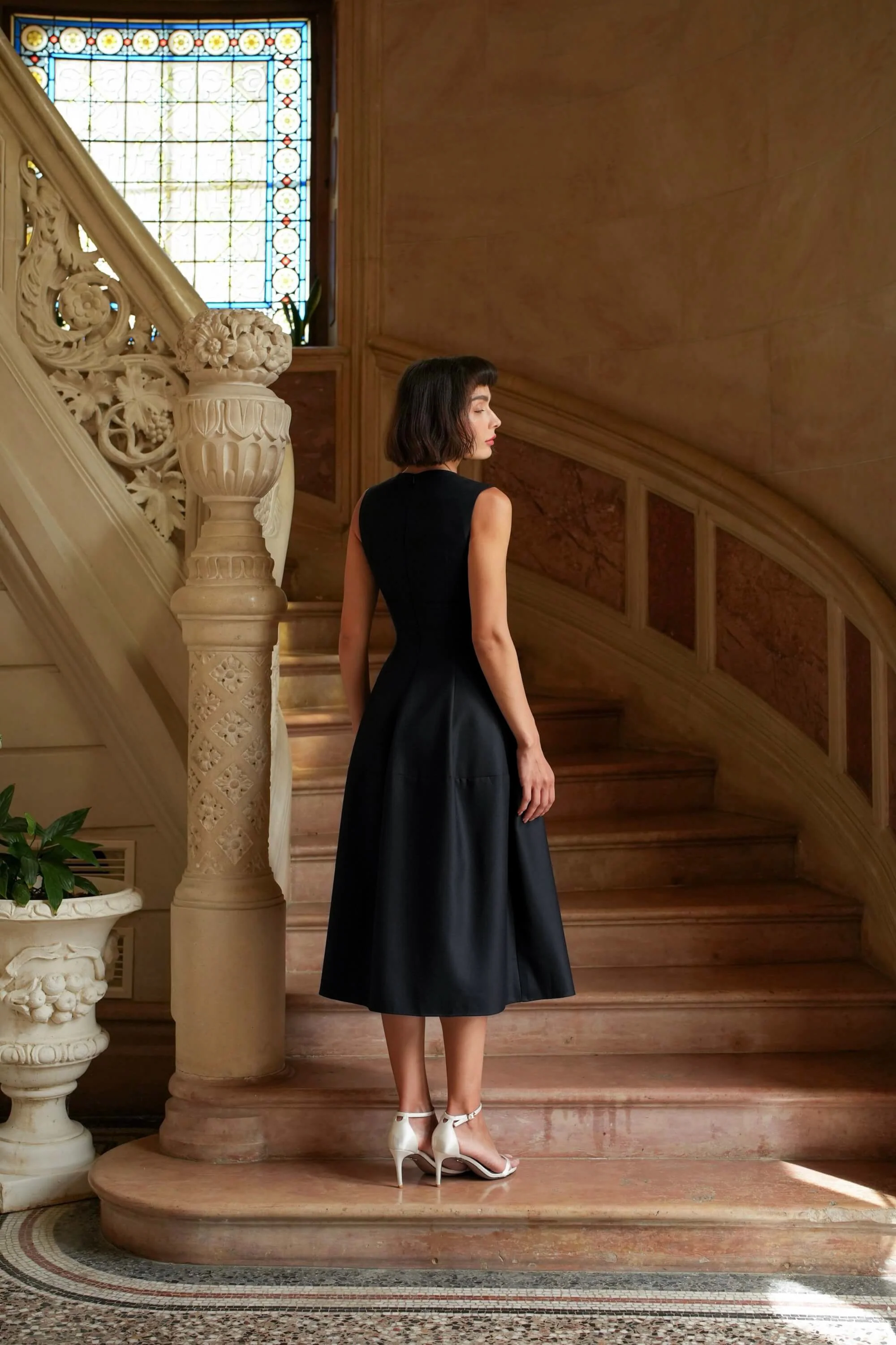 Mirienne Acetate Wool Dress - Image 10