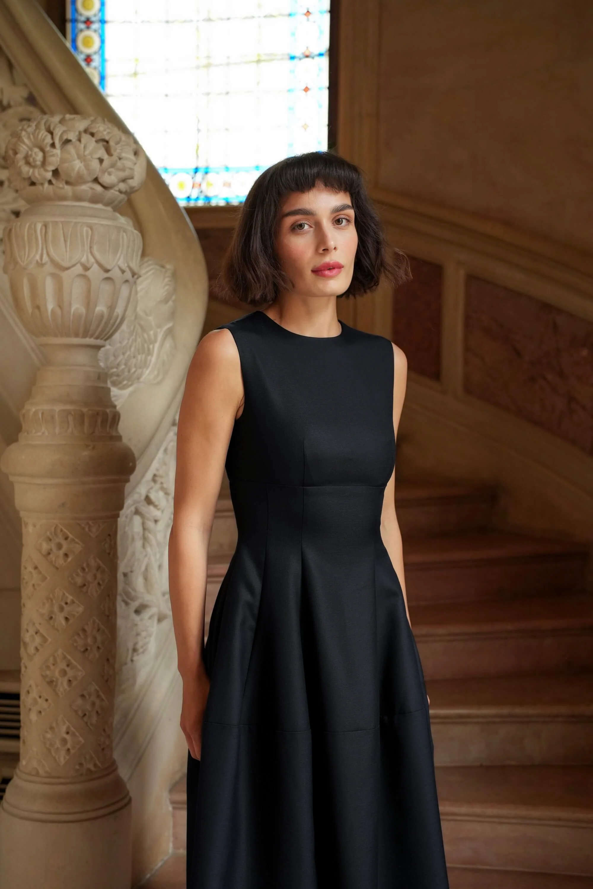 Mirienne Acetate Wool Dress - Image 3