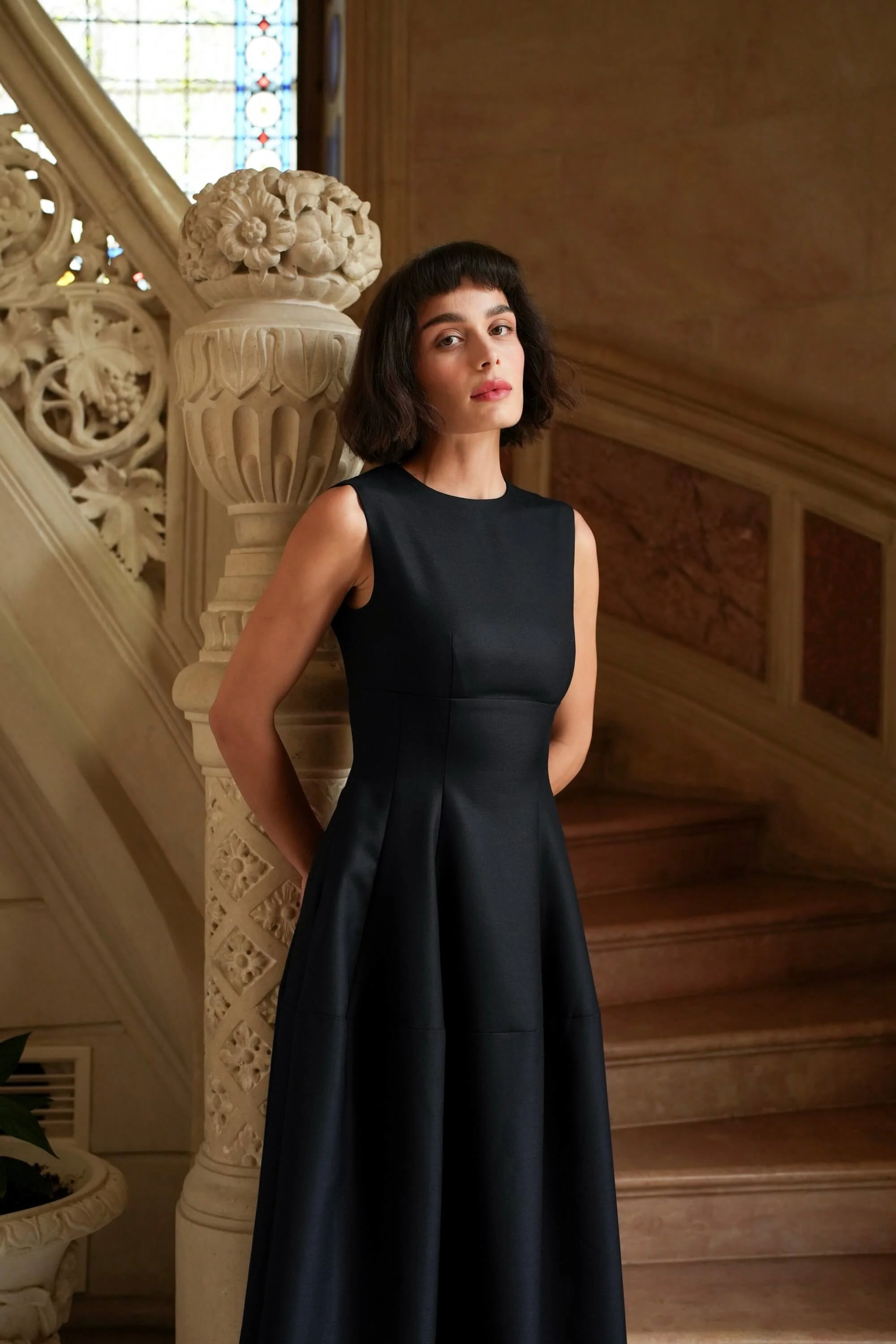 Mirienne Acetate Wool Dress - Image 6